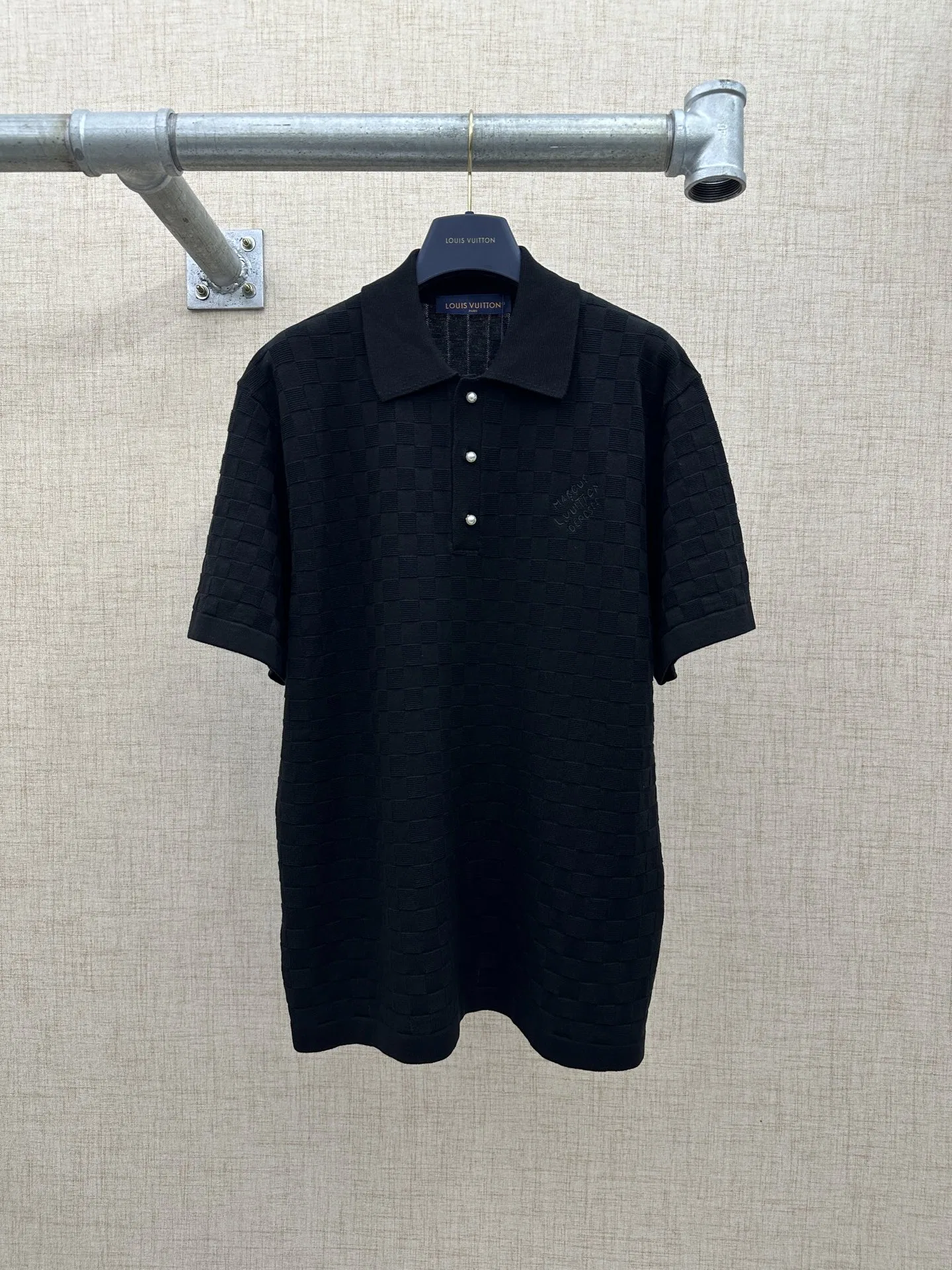 LV 27FW QBTUMXL 025 폴로반팔티셔츠