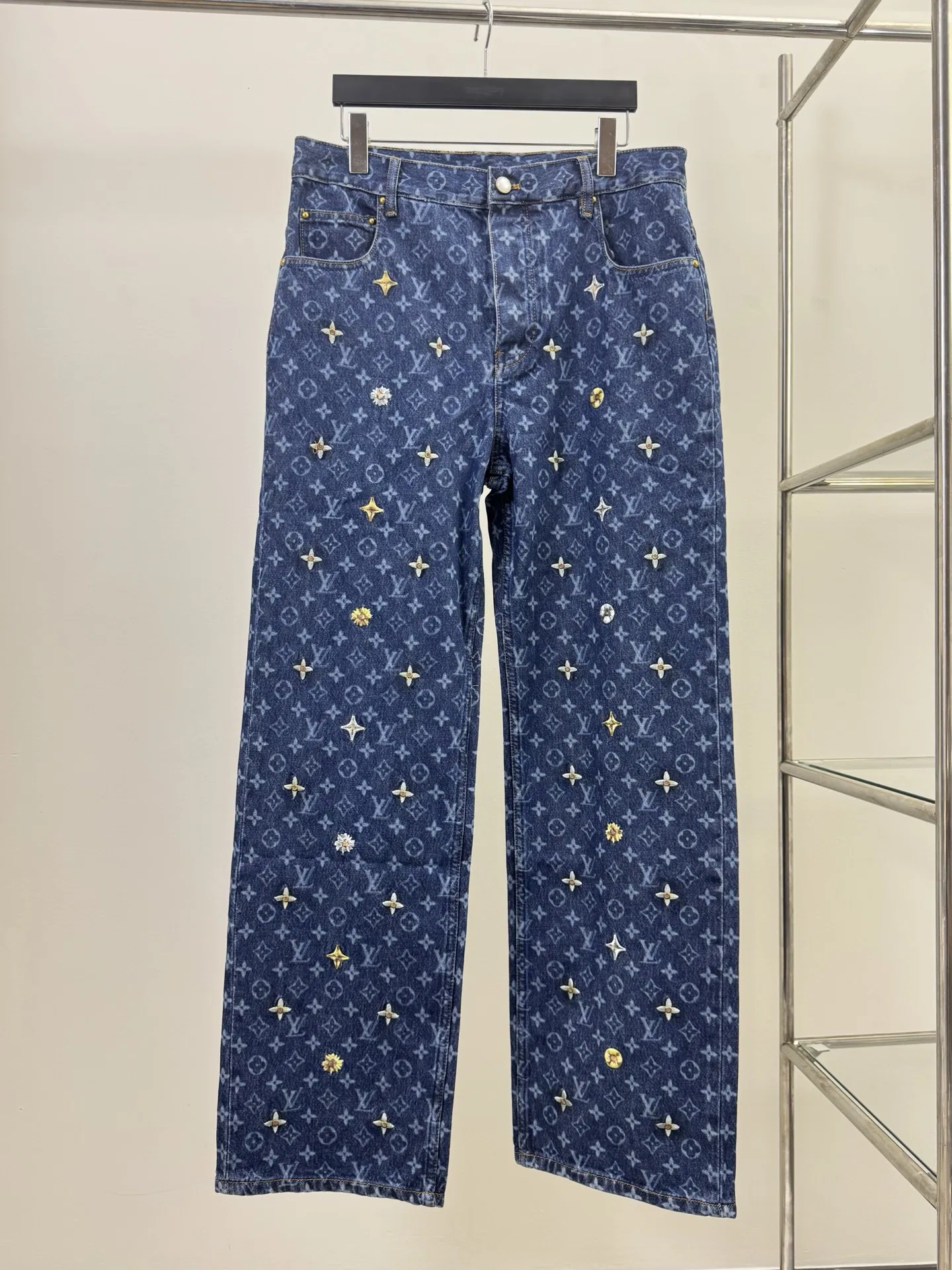 LV 27FW QCYEEAU 007 데님팬츠