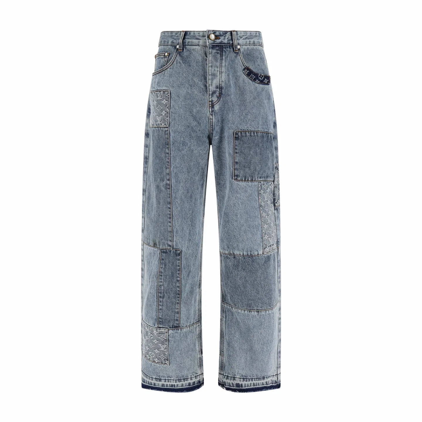 LV 27FW QCYEEAU 037 데님팬츠