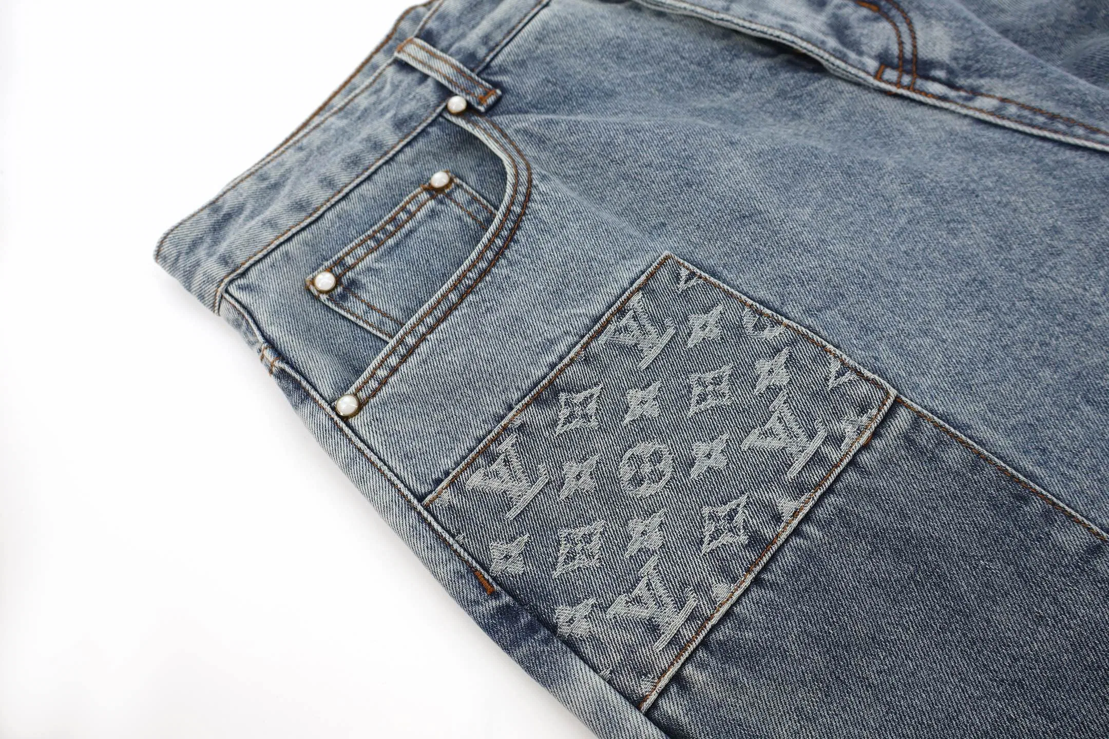 LV 27FW QCYEEAU 037 데님팬츠 4