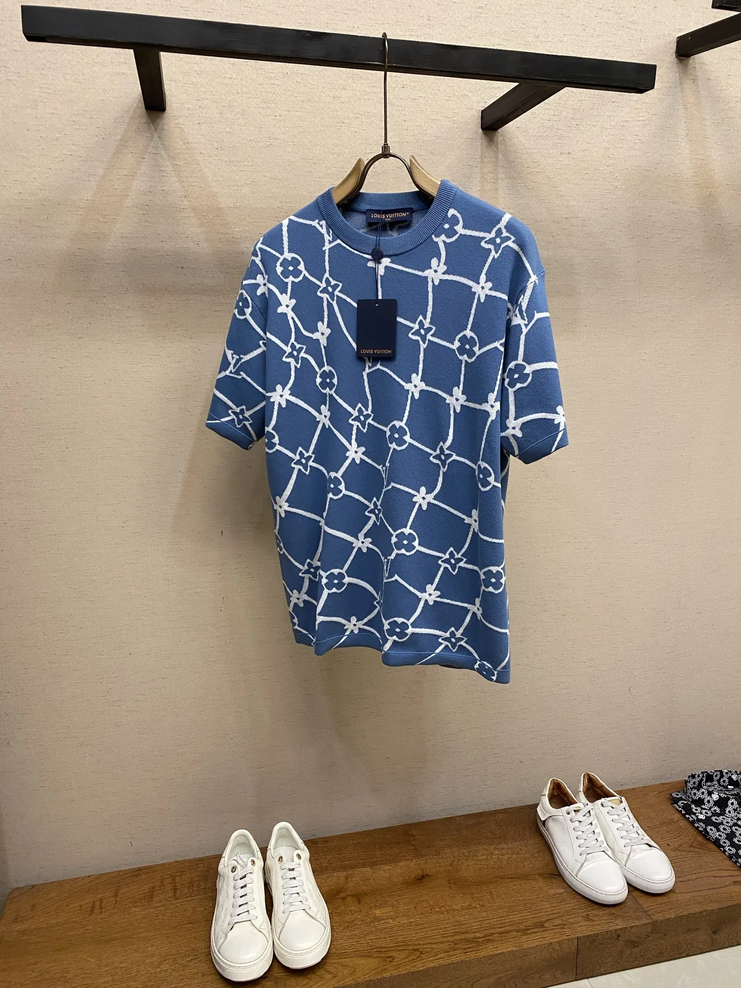 LV 27FW QVUSQNN 050 반팔니트