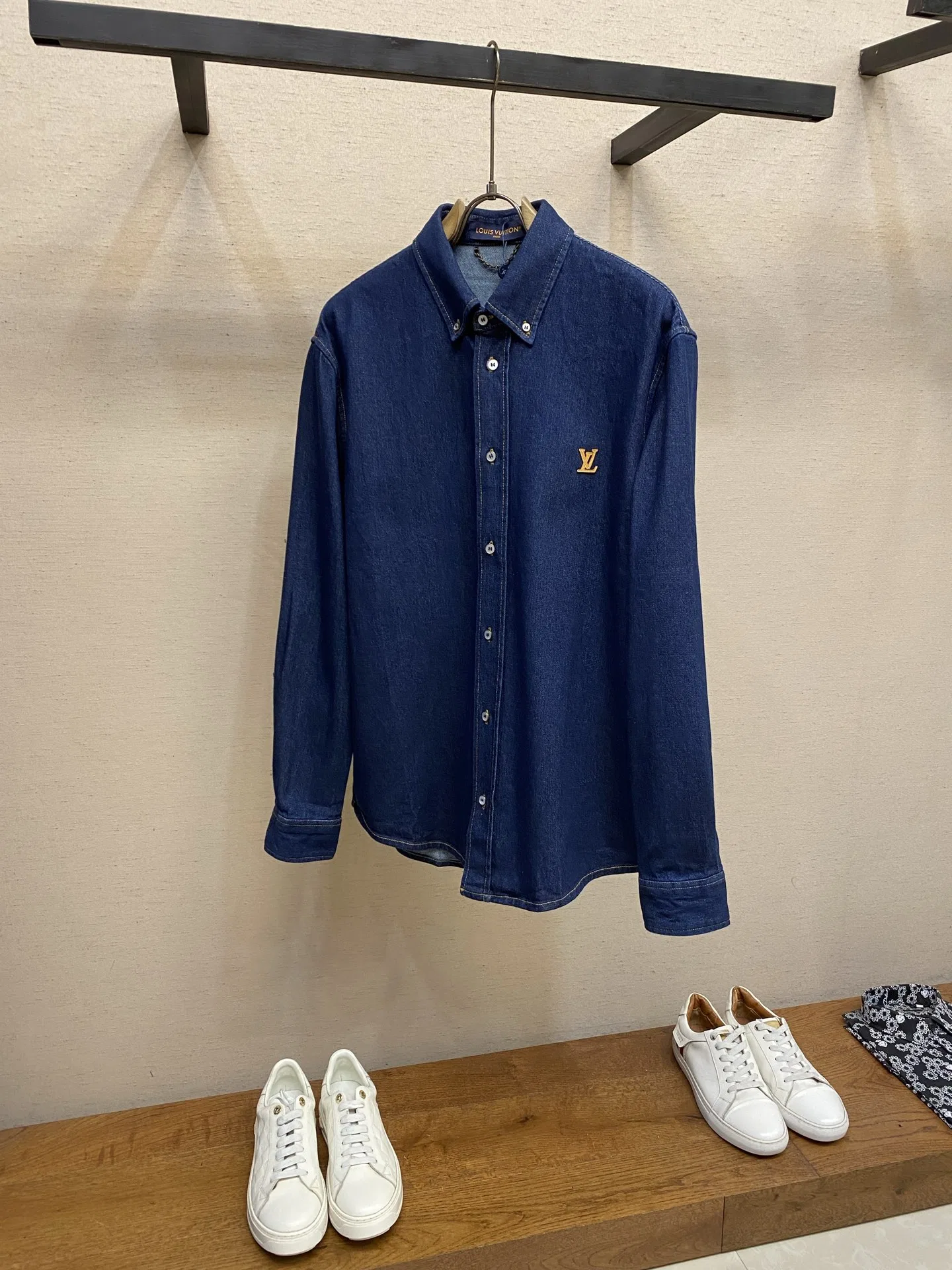 LV 27FW QVUSQNN 130 데님셔츠