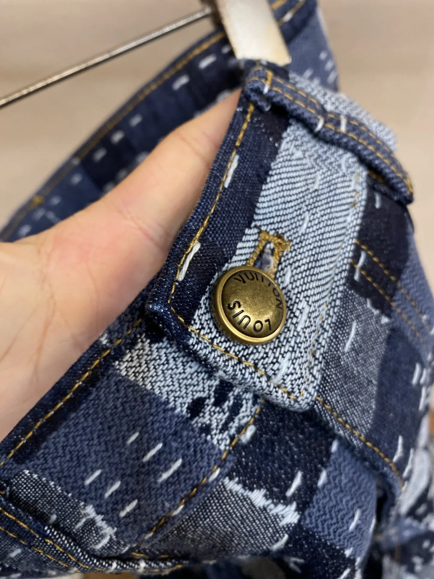 LV 27FW QVUSQNN 175 데님팬츠 4