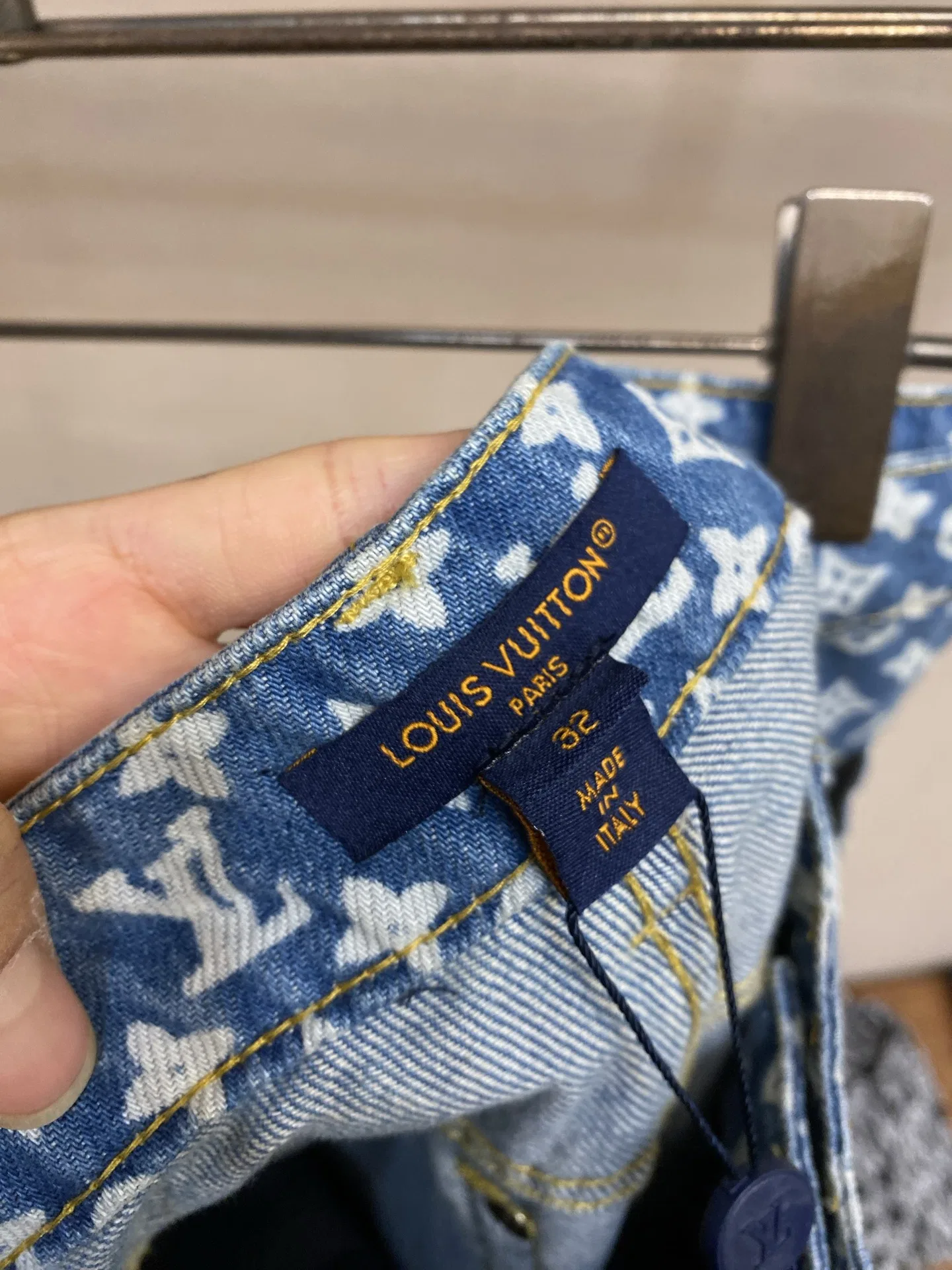 LV 27FW QVUSQNN 177 데님팬츠 3