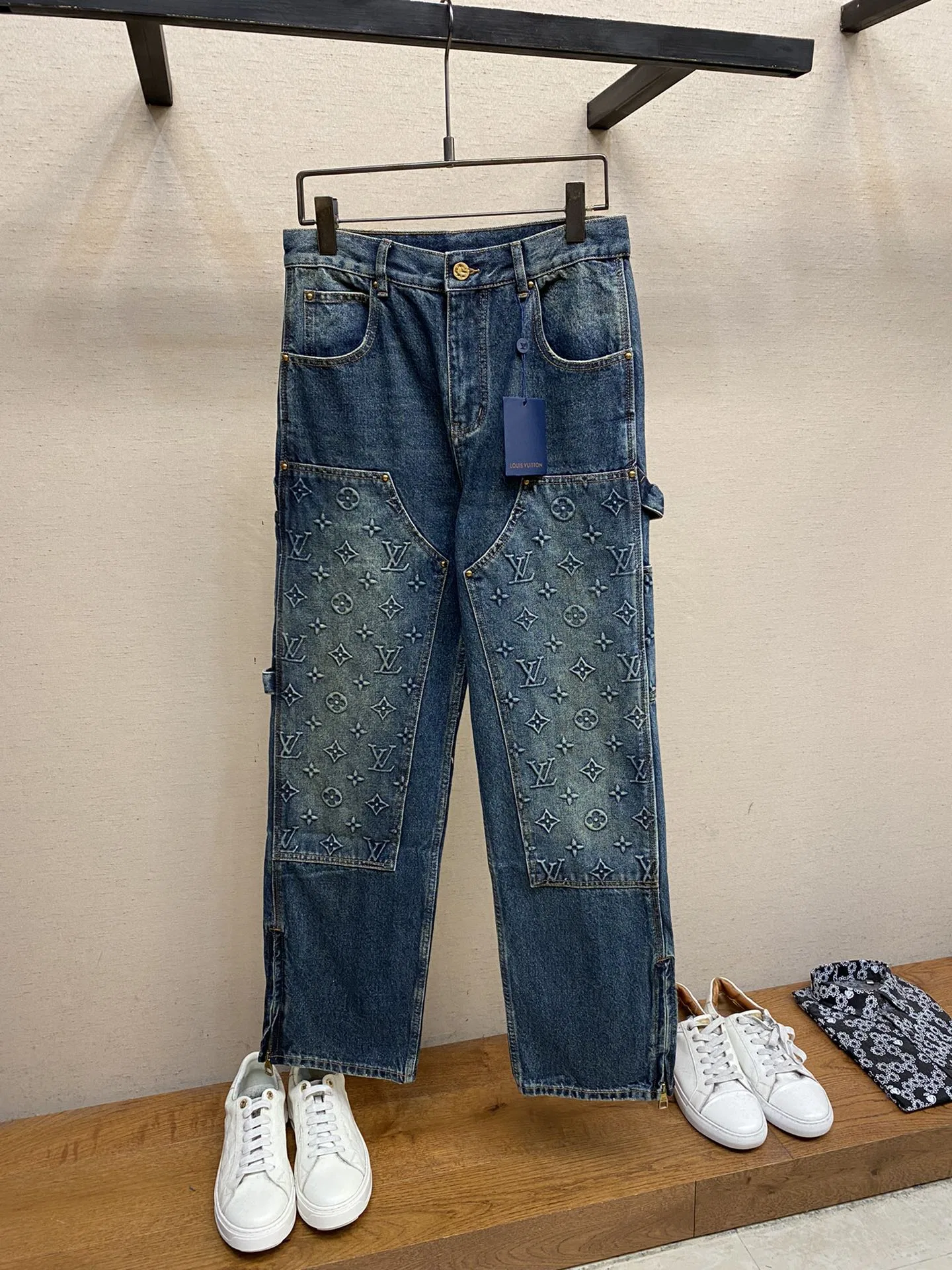 LV 27FW QVUSQNN 180 데님팬츠