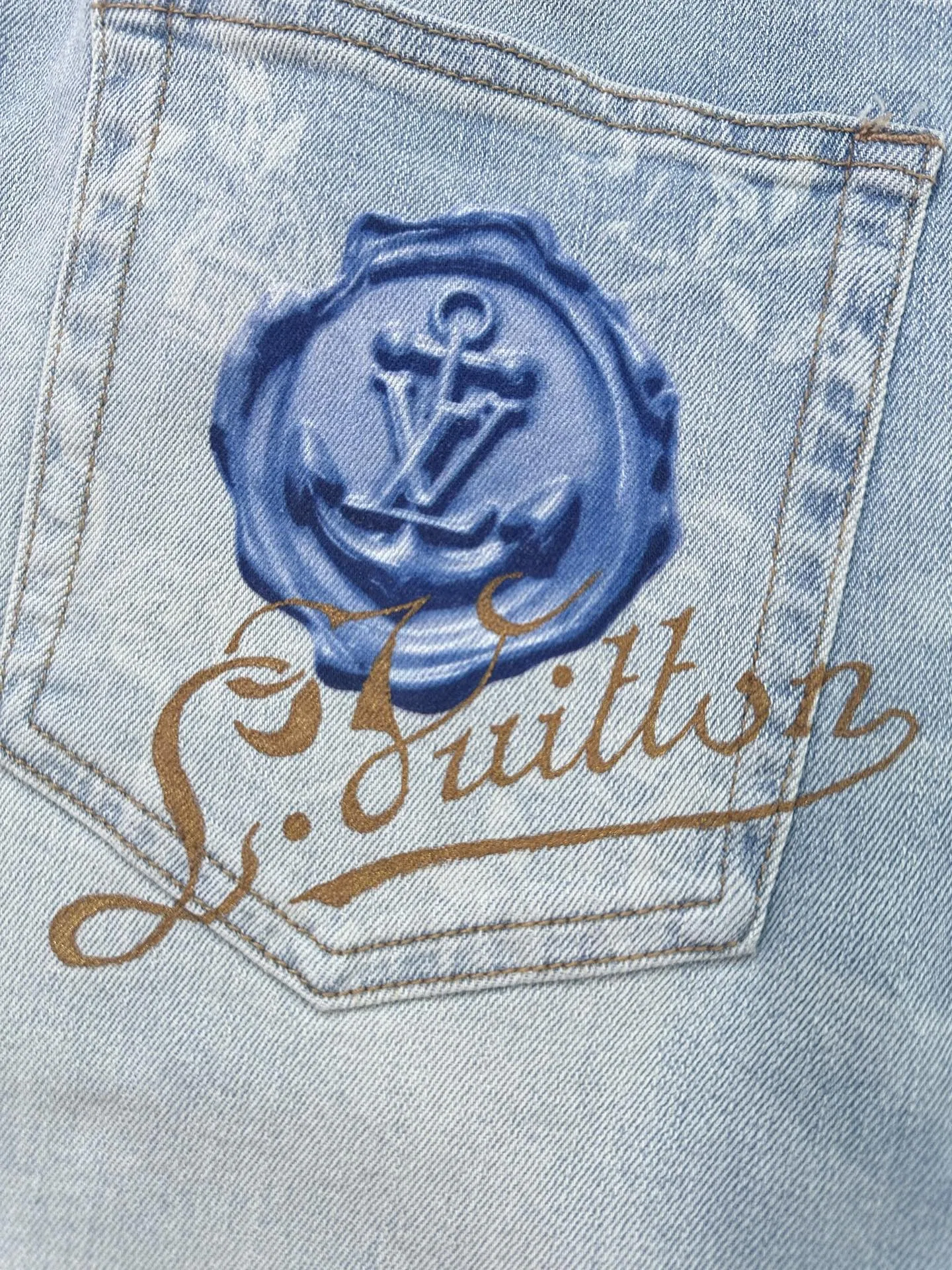 LV 27FW WBOJRAP 003 데님팬츠 4