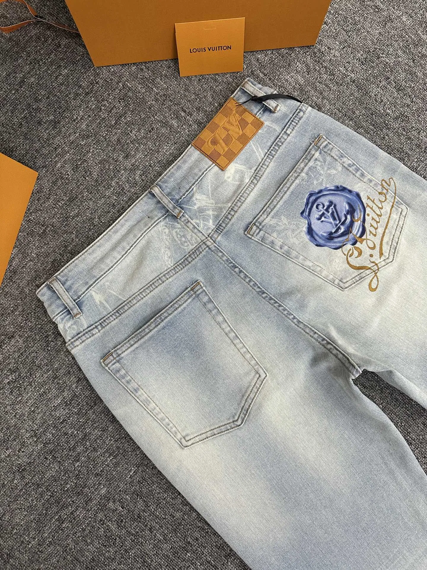 LV 27FW WBOJRAP 003 데님팬츠 6
