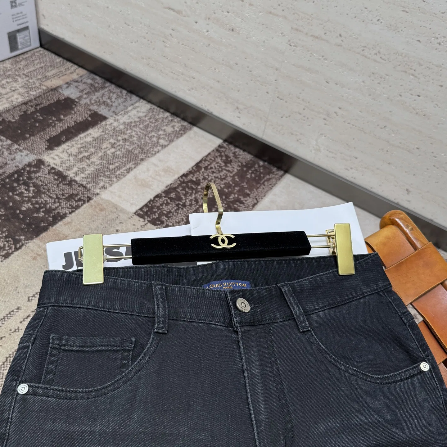 LV 27FW WBOJRAP 019 데님팬츠 3