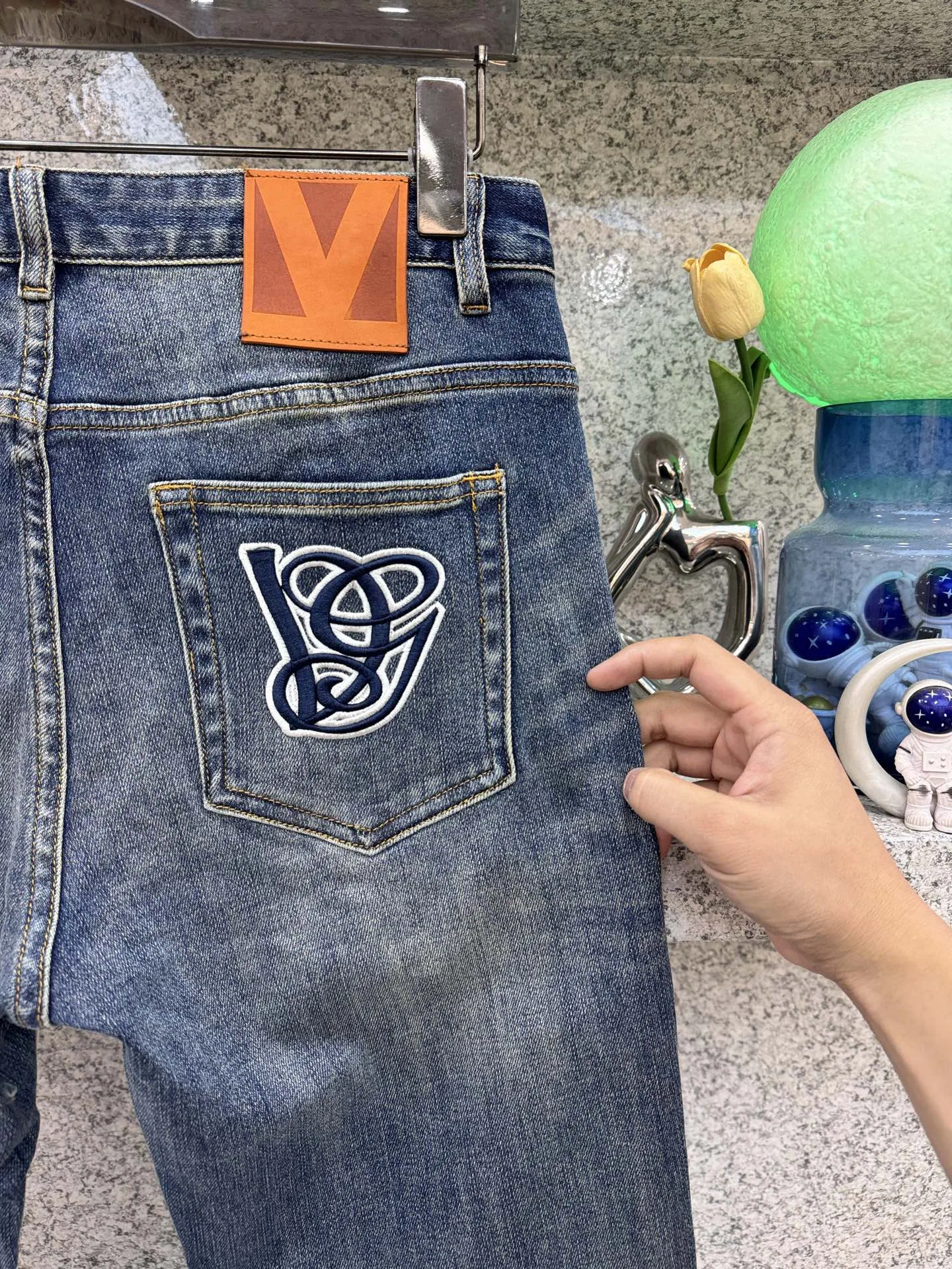 LV 27FW WBOJRAP 021 데님팬츠 6