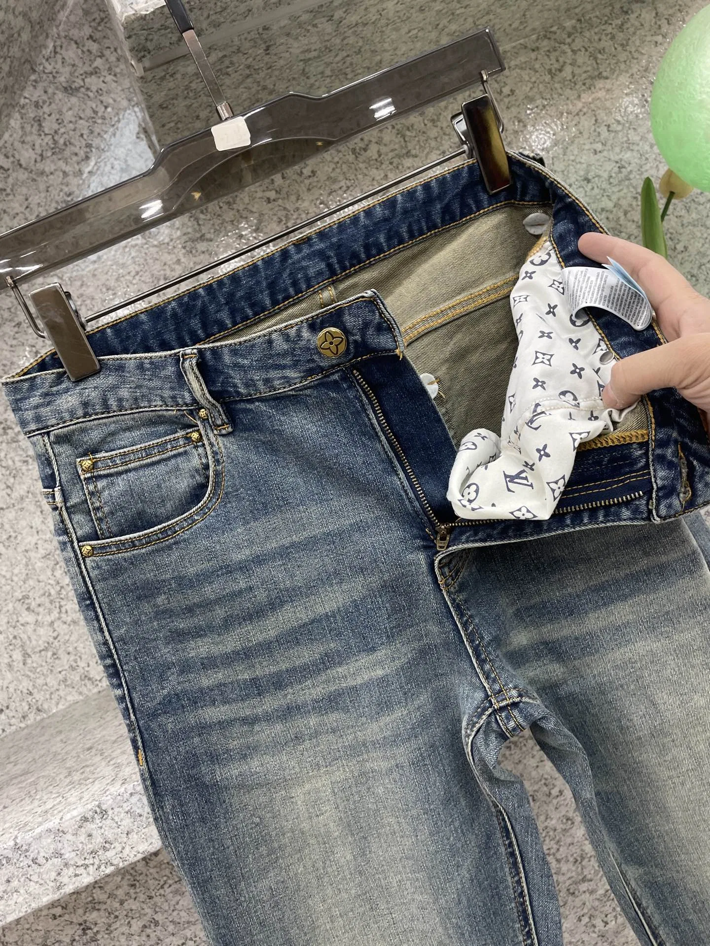 LV 27FW WBOJRAP 022 데님팬츠 4
