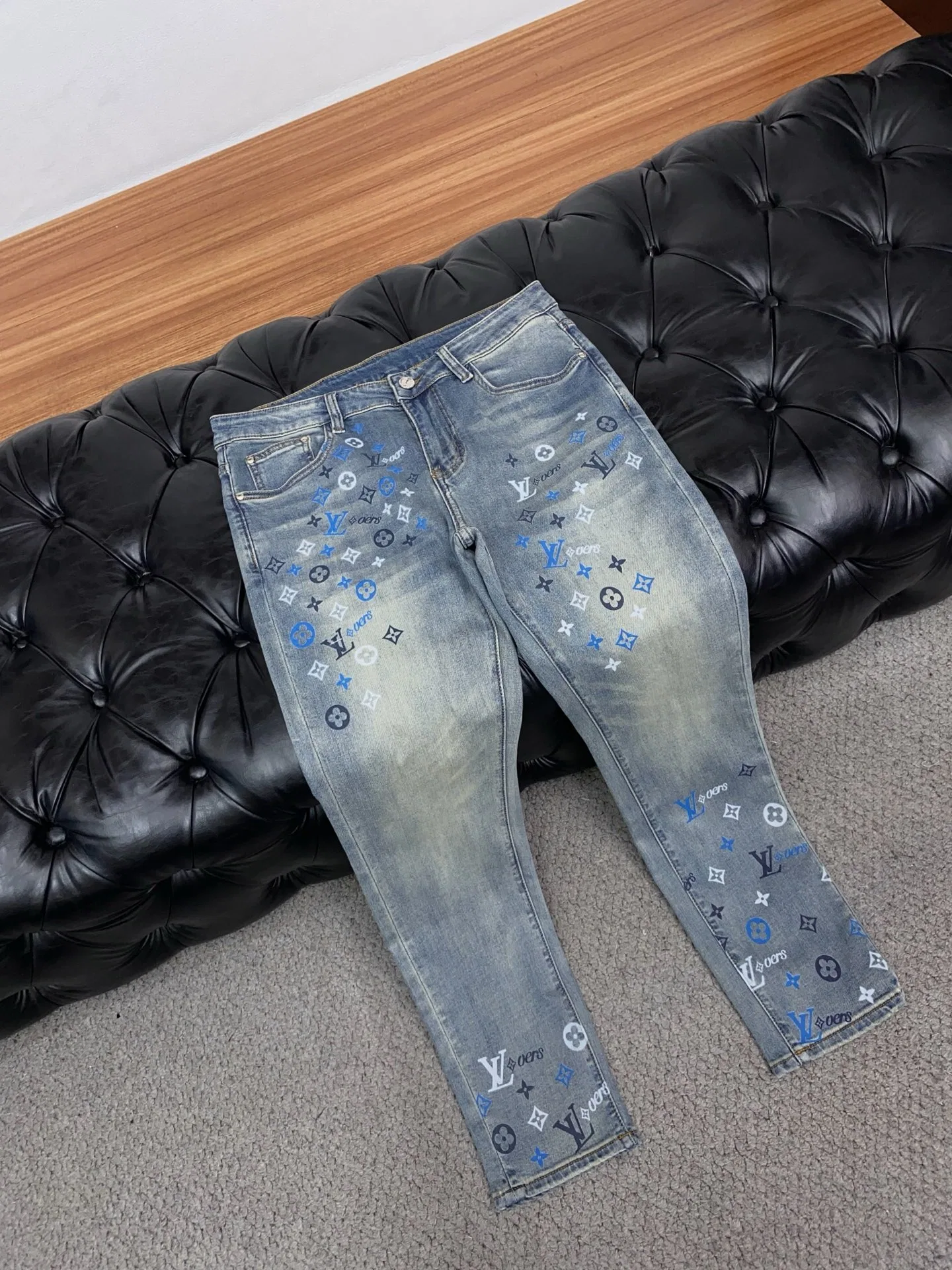 LV 27FW WBOJRAP 061 데님팬츠 5