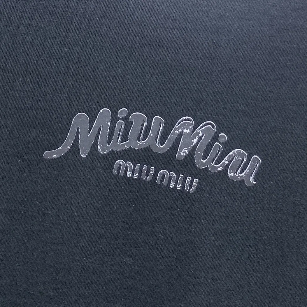 MIU 27FW FAYYDZK 001 반팔티셔츠 6