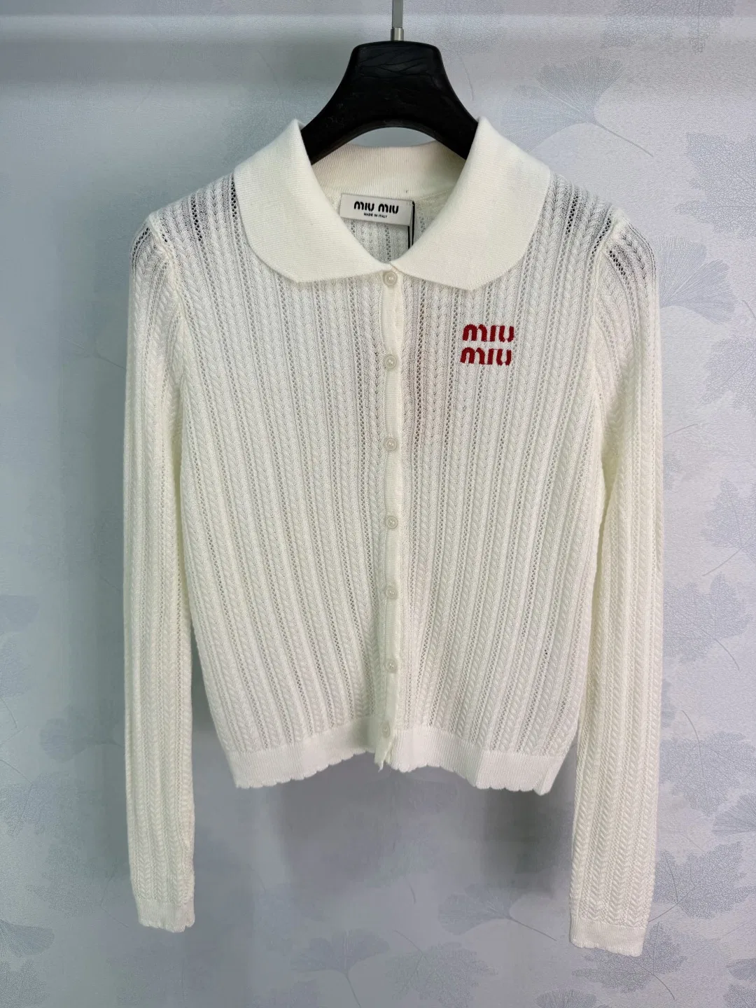 MIU 27FW FAYYDZK 006 폴로긴팔티셔츠 3