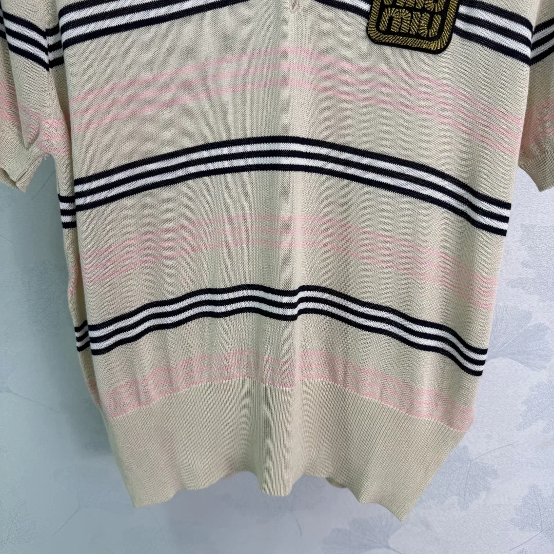 MIU 27FW FAYYDZK 009 폴로반팔티셔츠 6