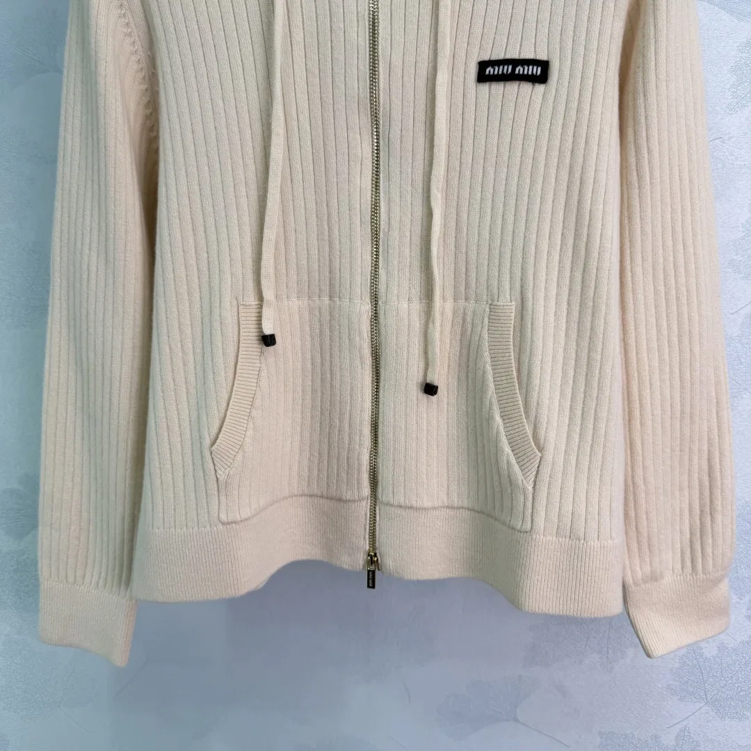 MIU 27FW FAYYDZK 012 니트집업후드 6