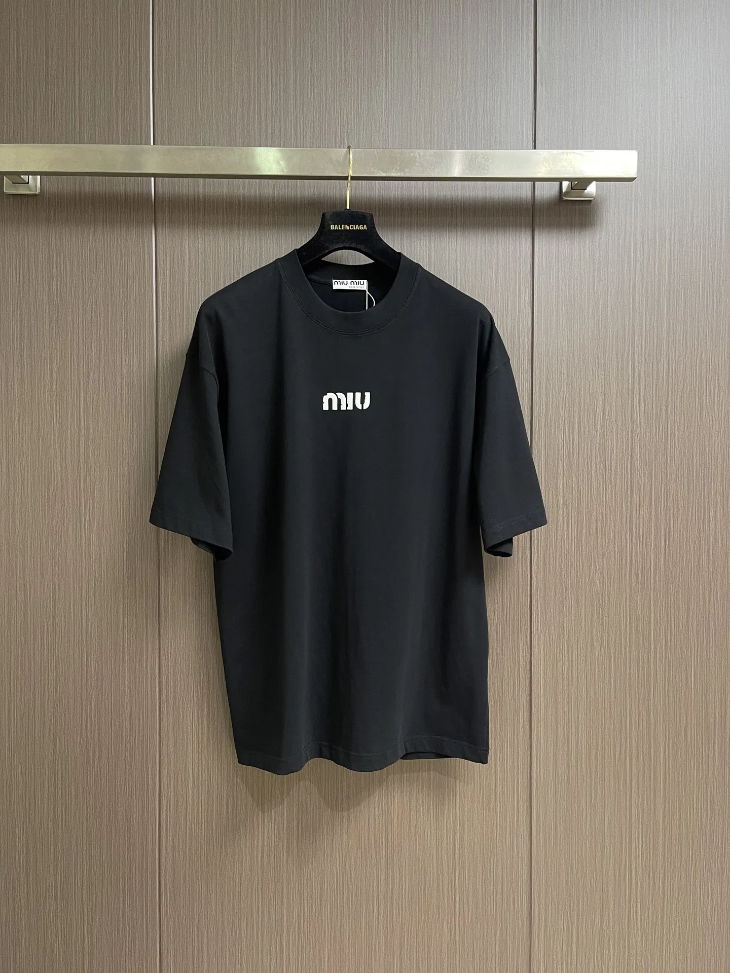 MIU 27FW TWLCQJQ 002 반팔티셔츠