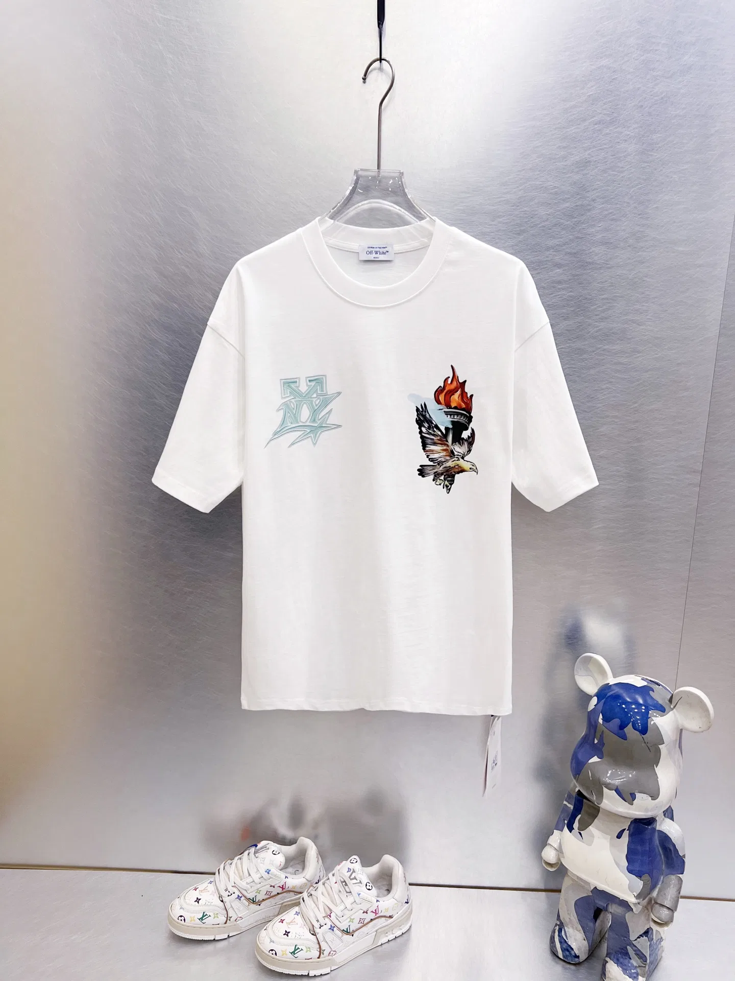 OFF 27FW IKSQQNM 005 반팔티셔츠