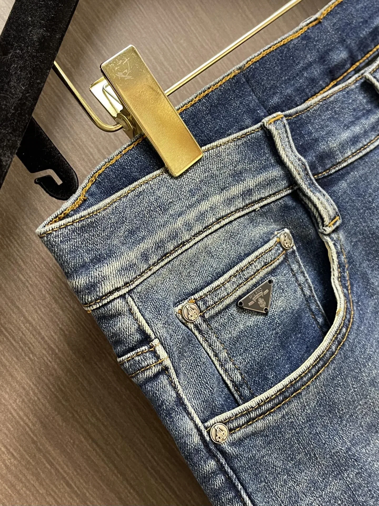PRA 27FW AXONQXZ 053 데님팬츠 6