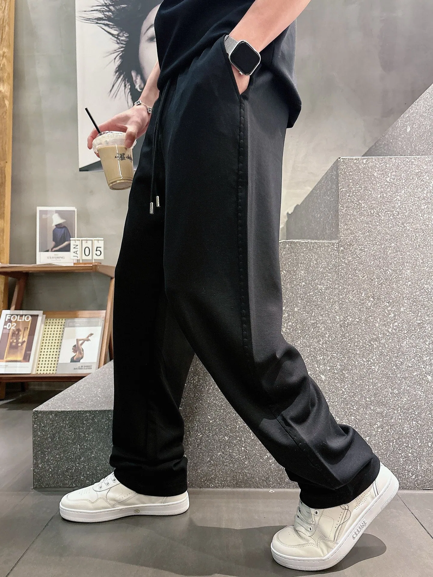 PRA 27FW GBXDNDJ 008 스웻팬츠