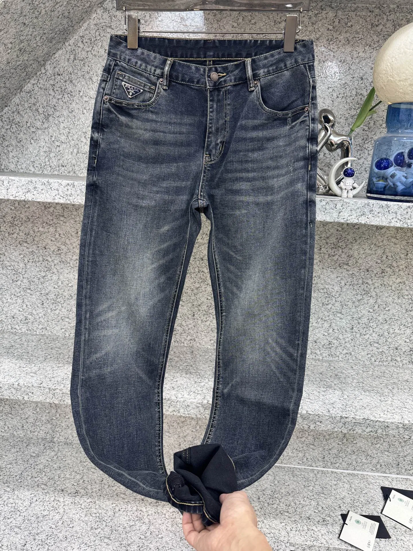 PRA 27FW HEQHVUV 017 데님팬츠 4