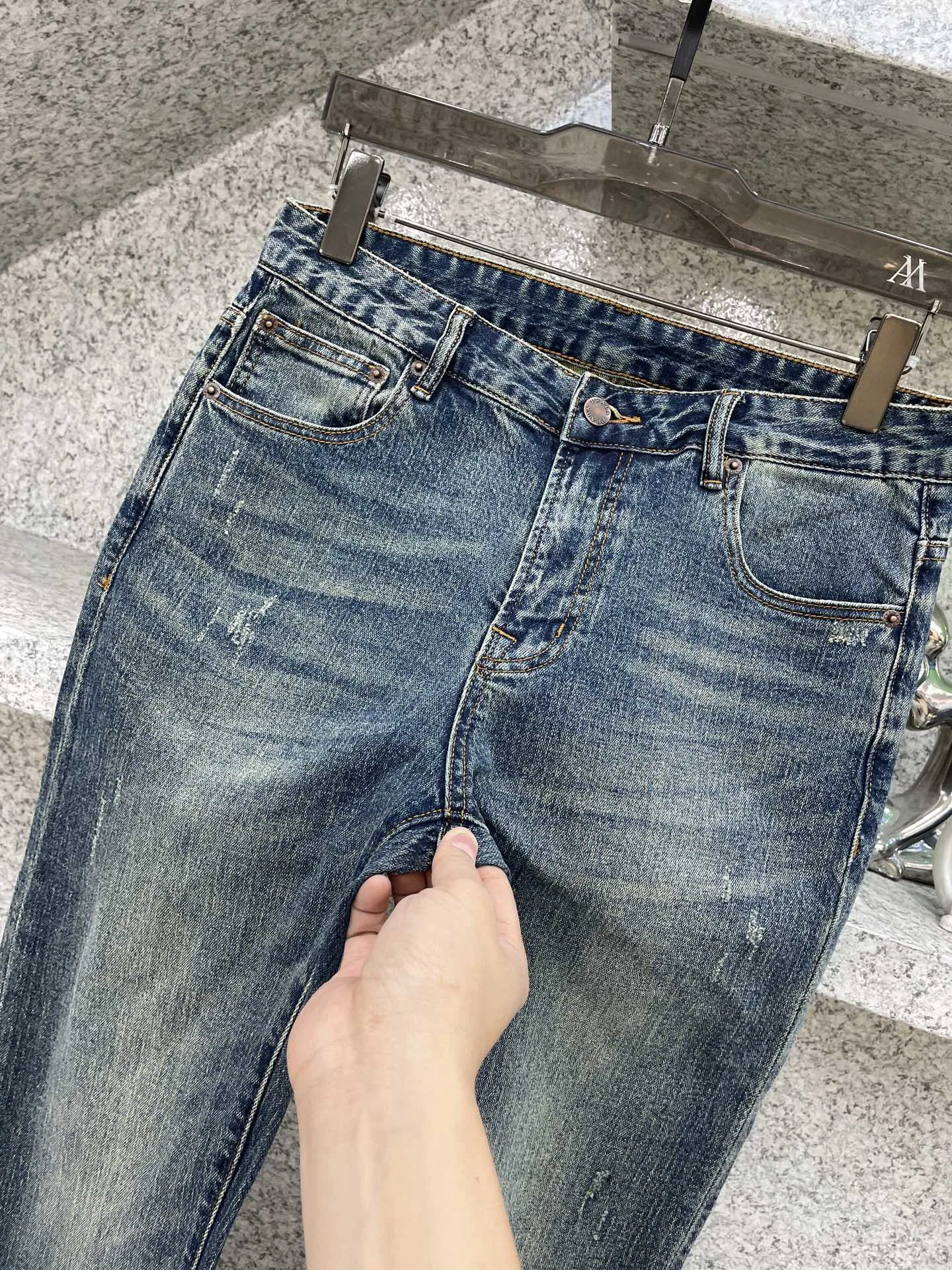 PRA 27FW HEQHVUV 018 데님팬츠 4