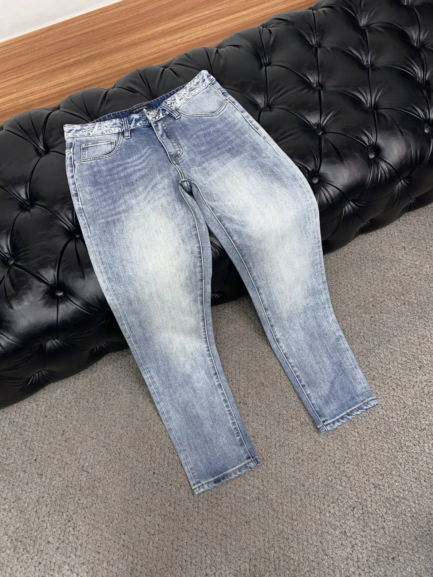 PRA 27FW OQFVSNB 033 데님팬츠 5