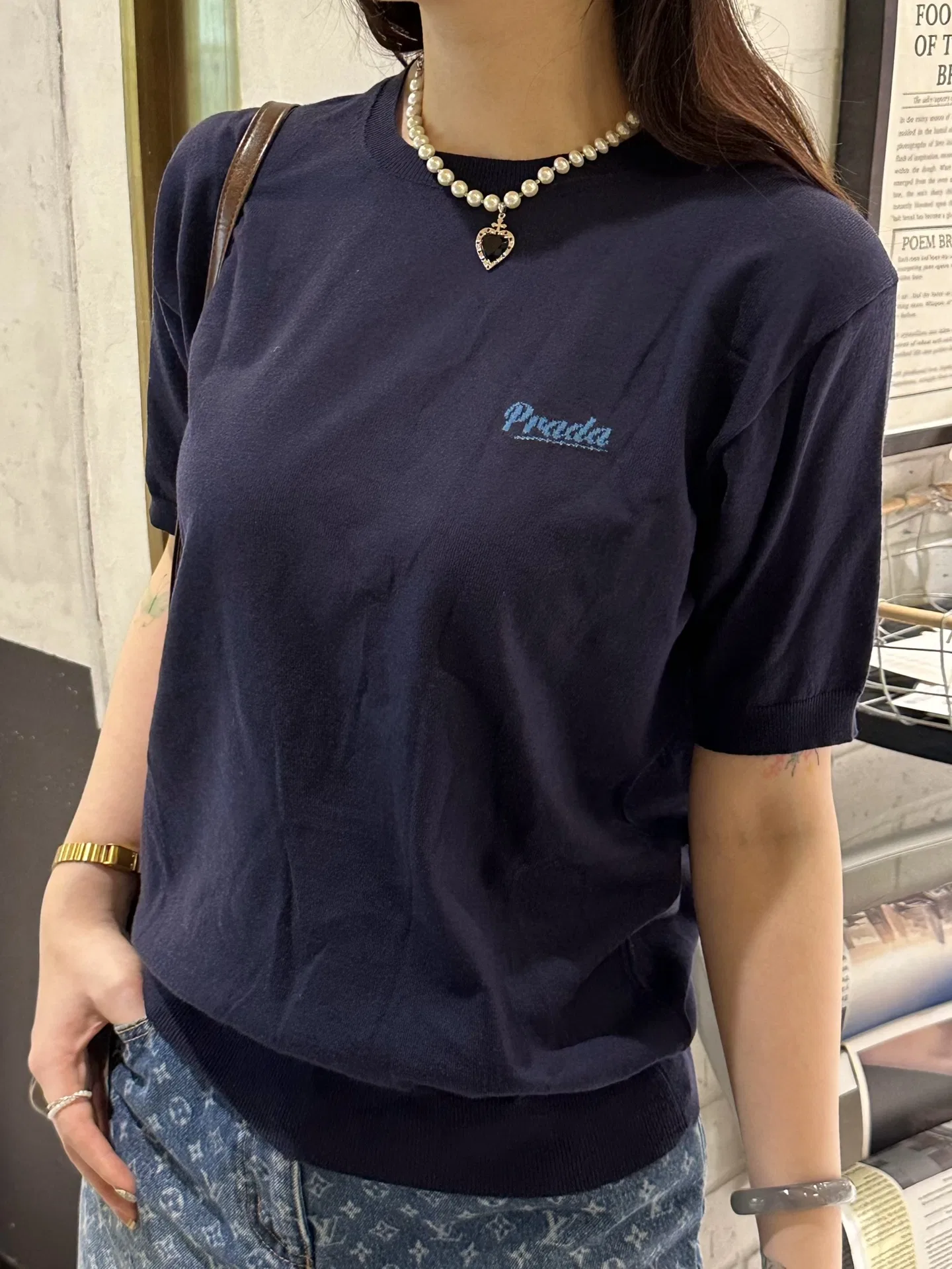 PRA 27FW YQWABGQ 009 반팔니트 4