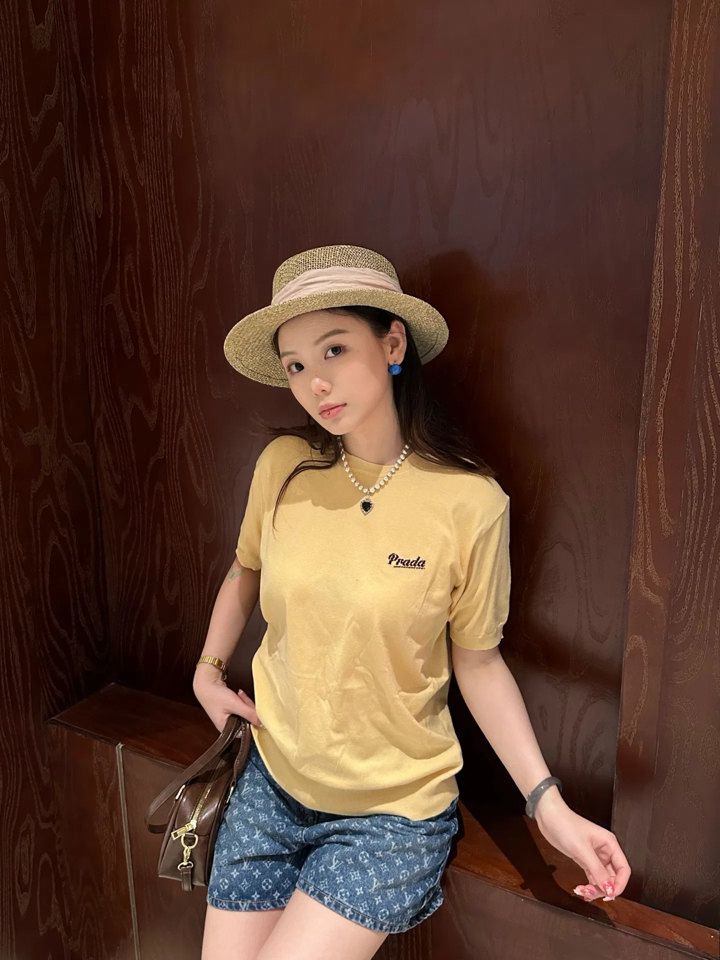 PRA 27FW YQWABGQ 010 반팔니트 3