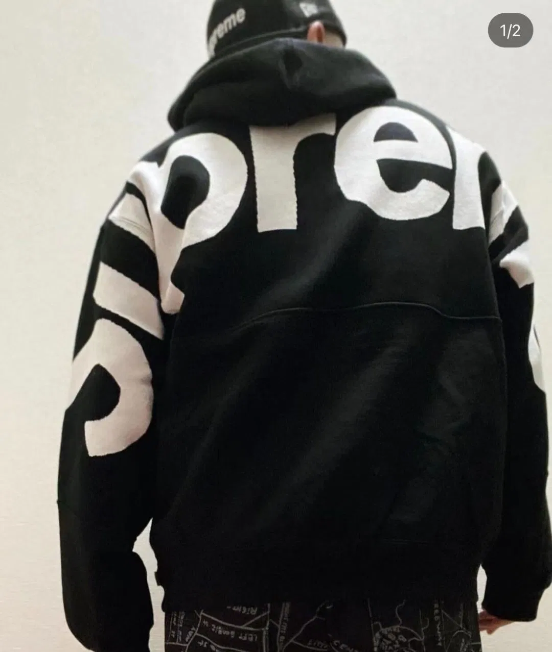 SUPRE 27FW NCSJTRQ 077 후드
