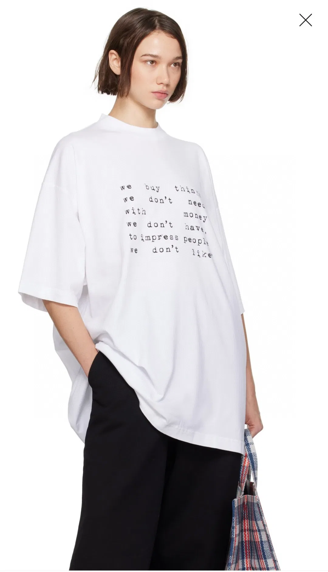 VETEMENTS 27FW ZDJWGZS 047 반팔티셔츠