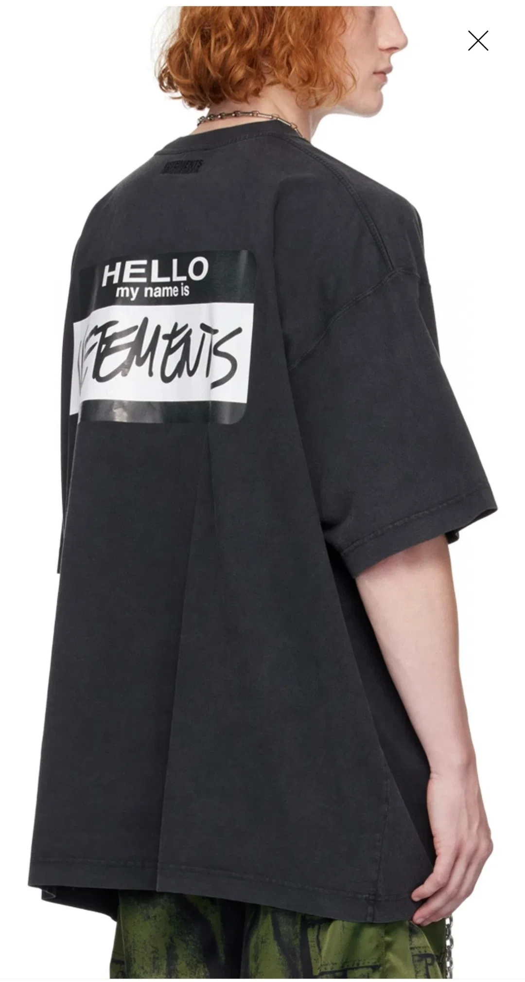 VETEMENTS 27FW ZDJWGZS 060 반팔티셔츠 2