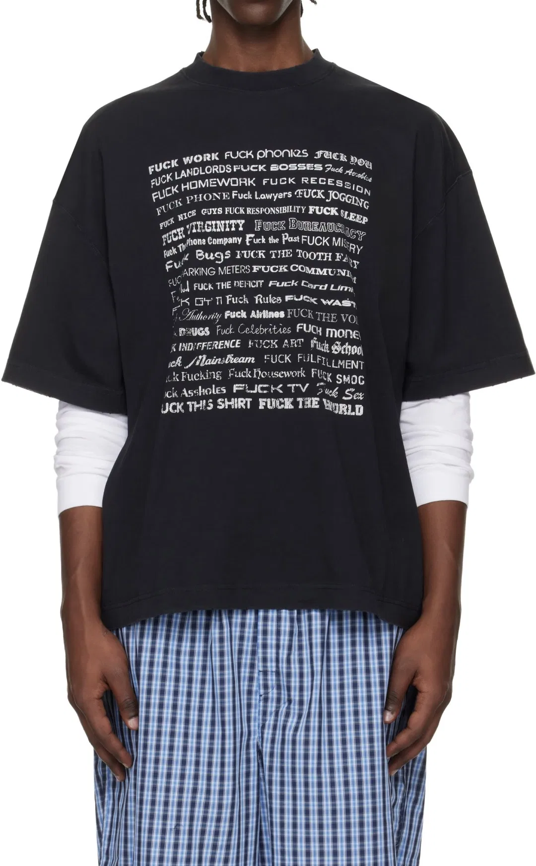 VETEMENTS 27FW ZDJWGZS 097 반팔티셔츠