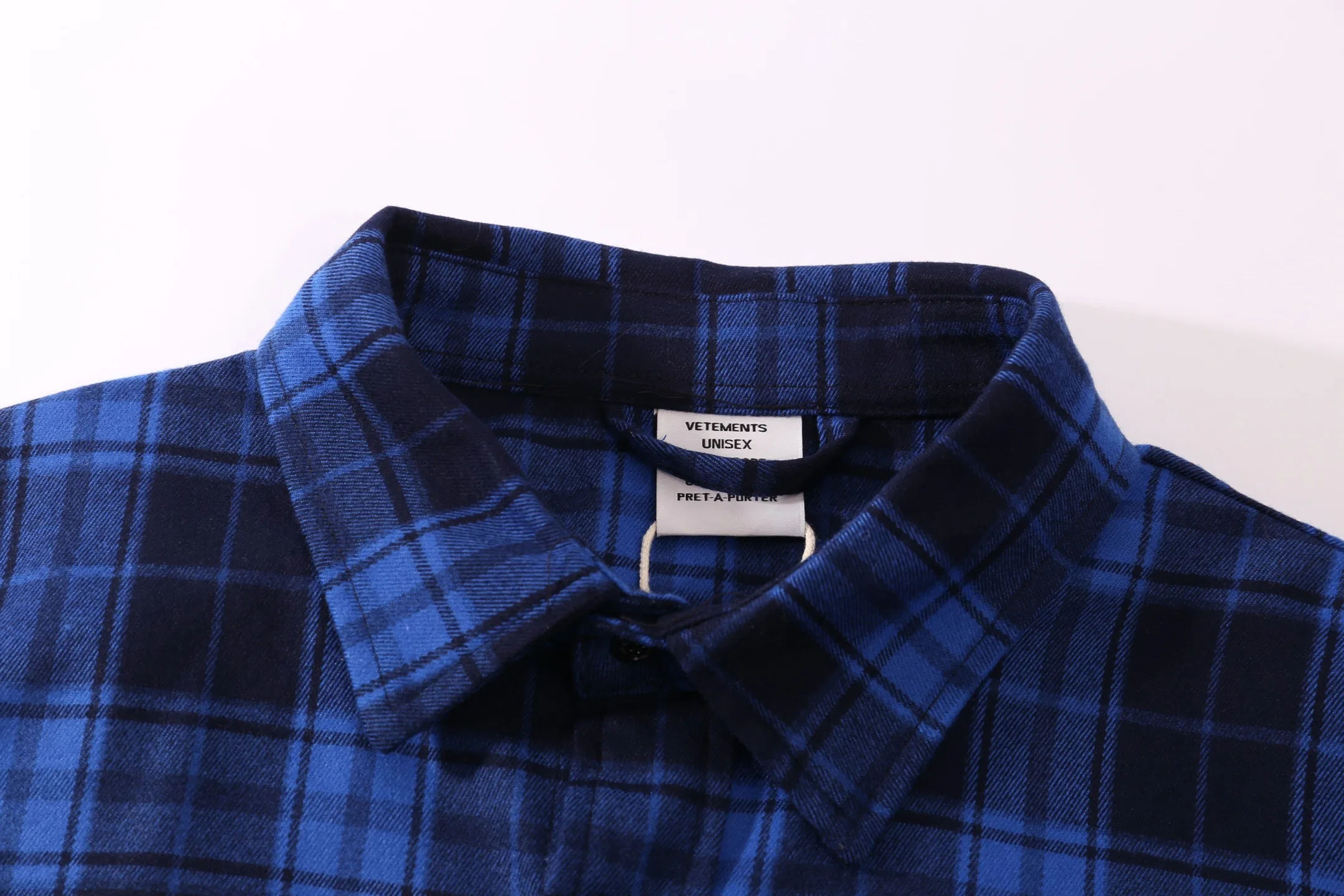 VETEMENTS 27FW ZDJWGZS 116 체크셔츠 3