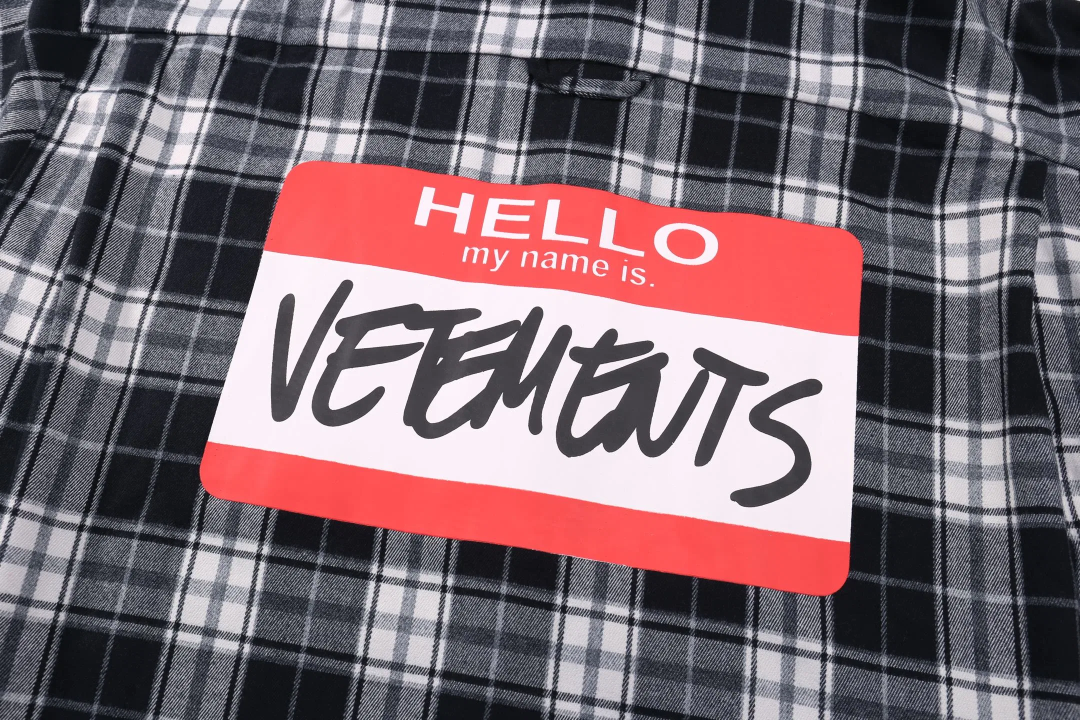 VETEMENTS 27FW ZDJWGZS 120 체크셔츠 6