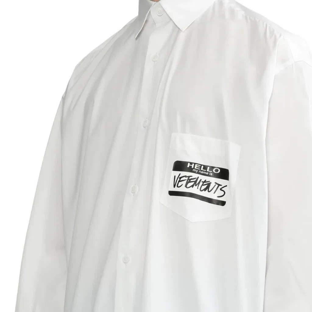 VETEMENTS 27FW ZDJWGZS 124 셔츠