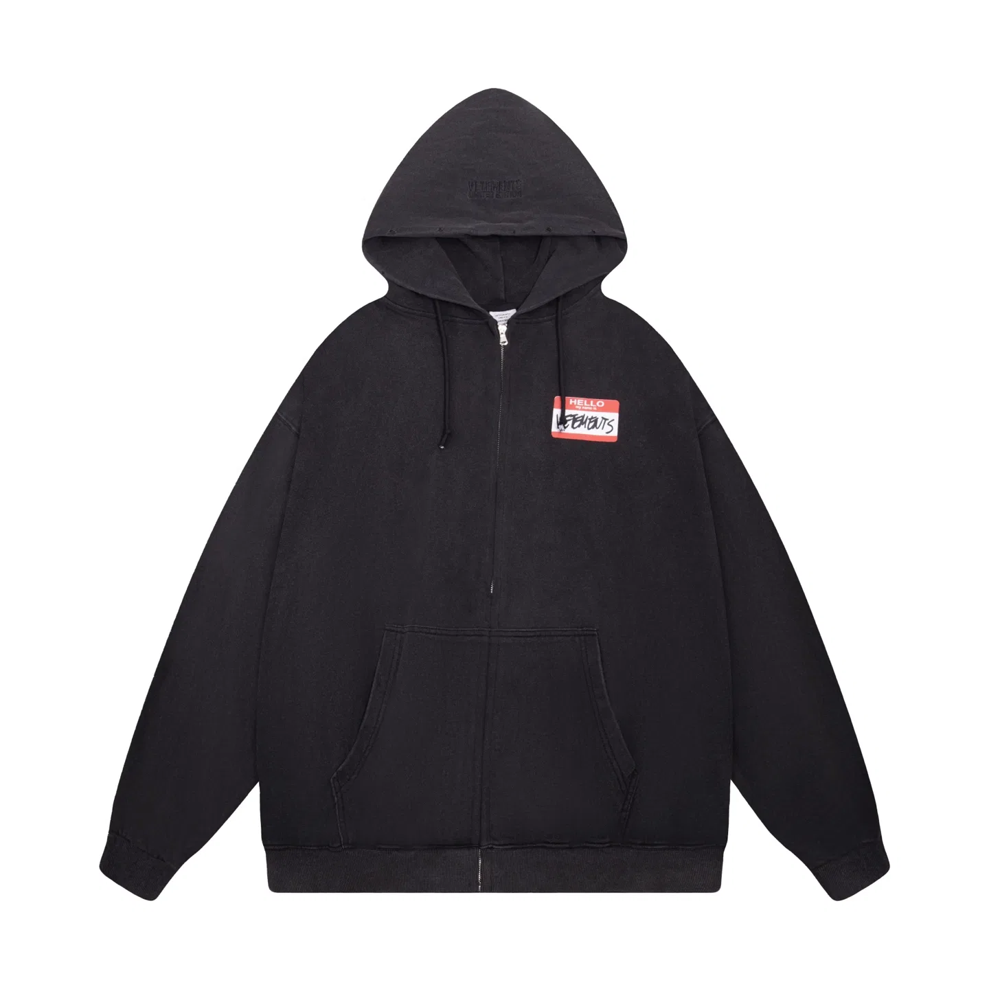 VETEMENTS 27FW ZDJWGZS 152 집업후드