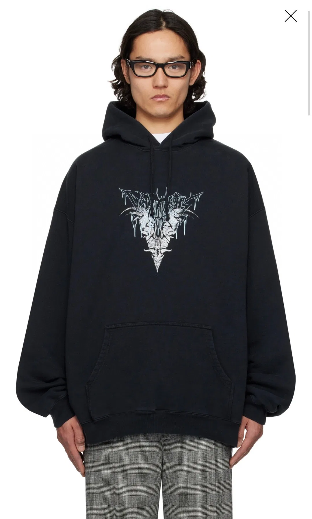 VETEMENTS 27FW ZDJWGZS 157 후드