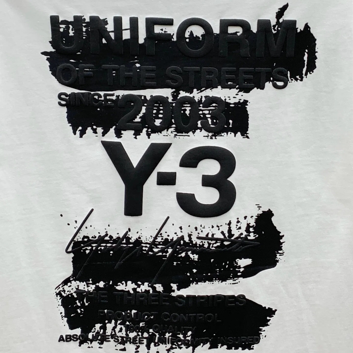Y3 27FW JQLXBCN 001 반팔티셔츠 6