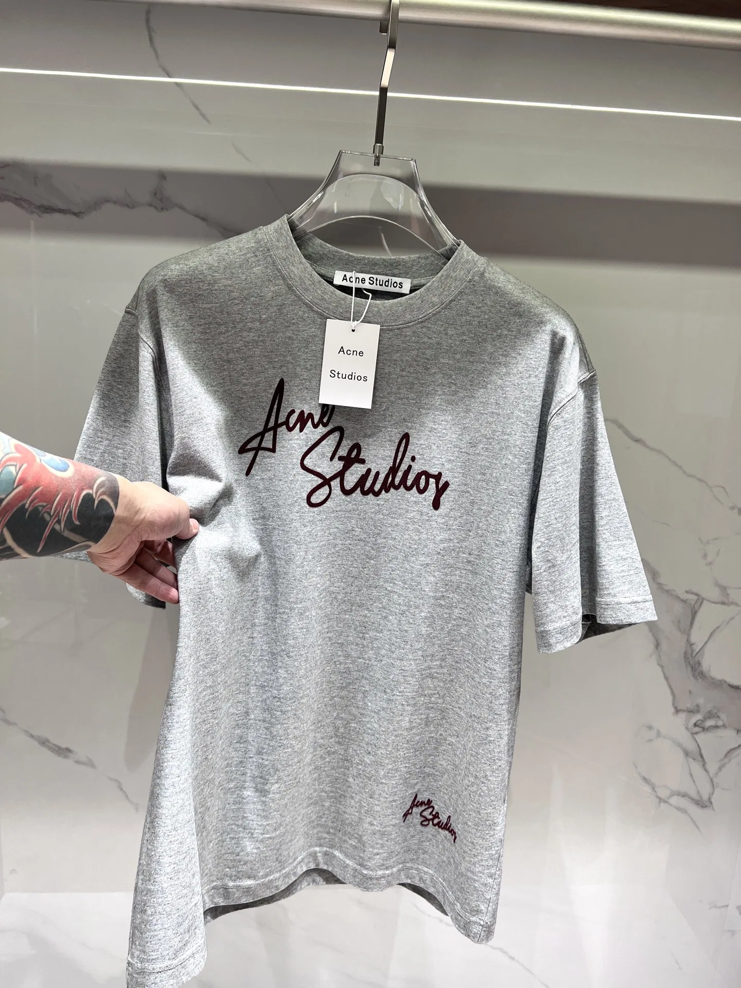 ACNE 27FW DHNHWOK 010 반팔티셔츠 7