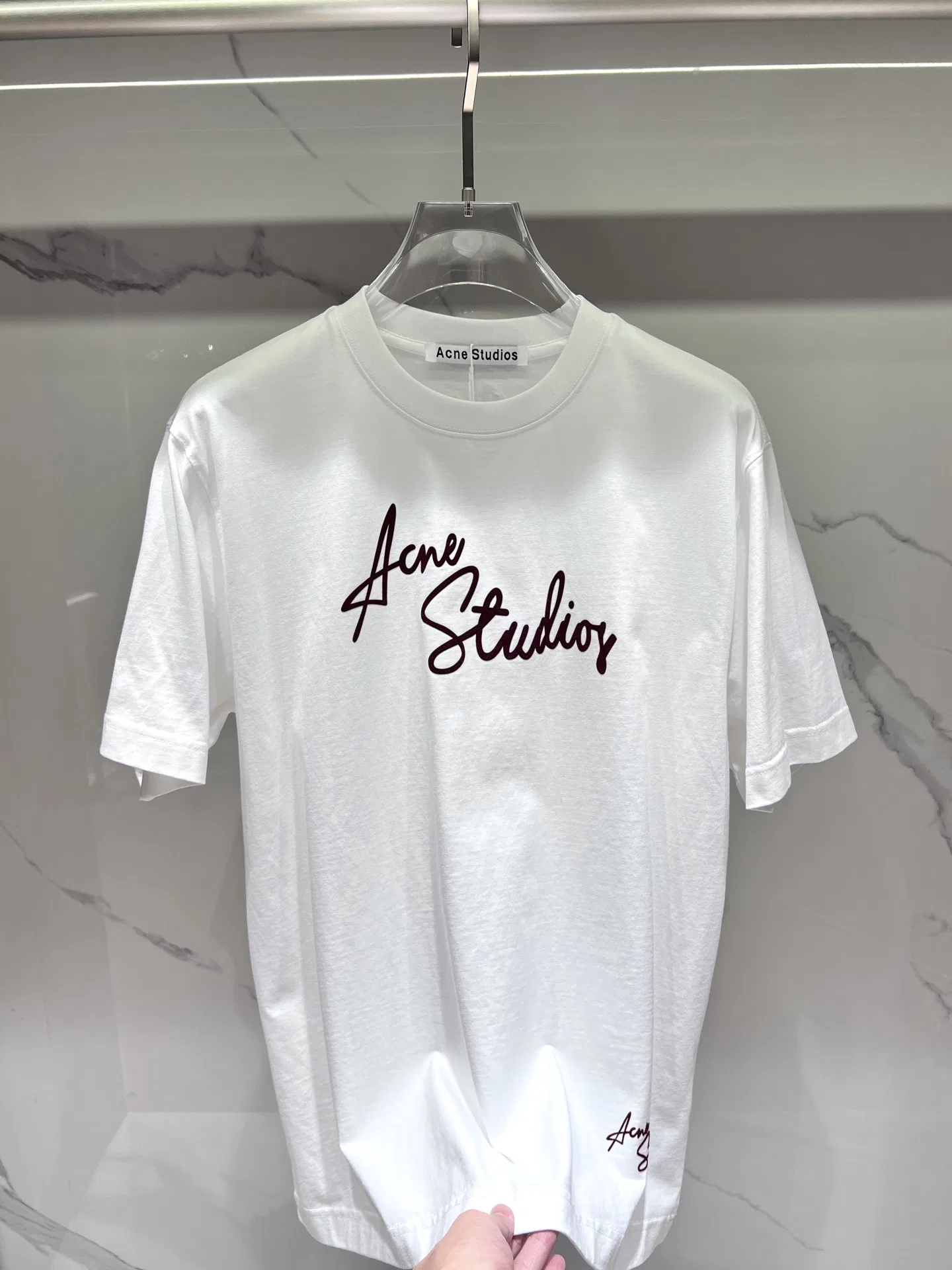 ACNE 27FW DHNHWOK 010 반팔티셔츠 22