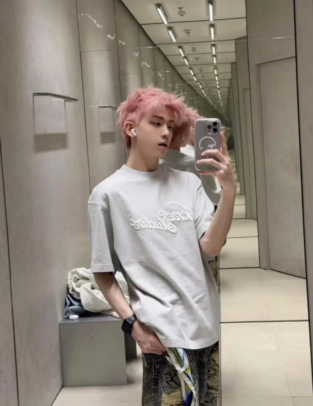ACNE 27FW KCVQJTH 003 반팔티셔츠 27