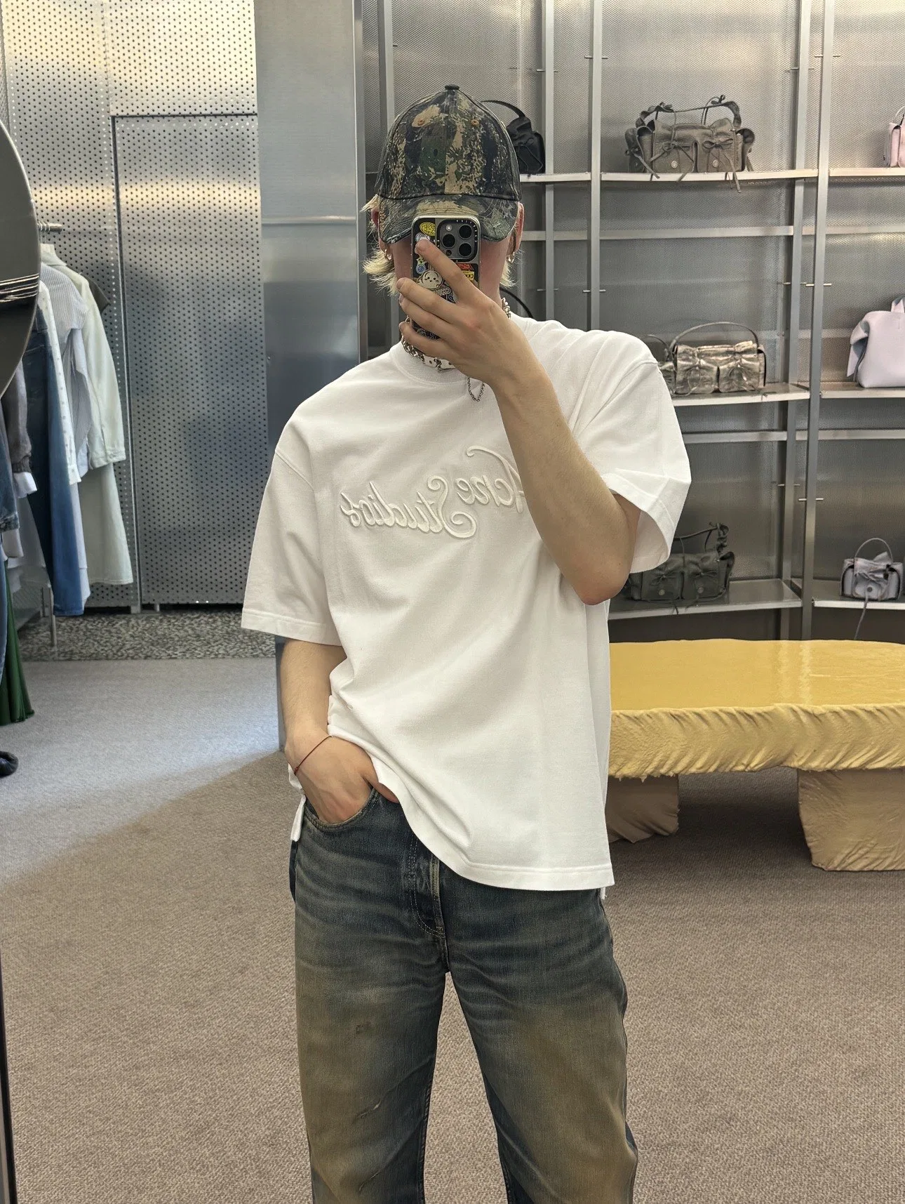 ACNE 27FW KCVQJTH 003 반팔티셔츠 32