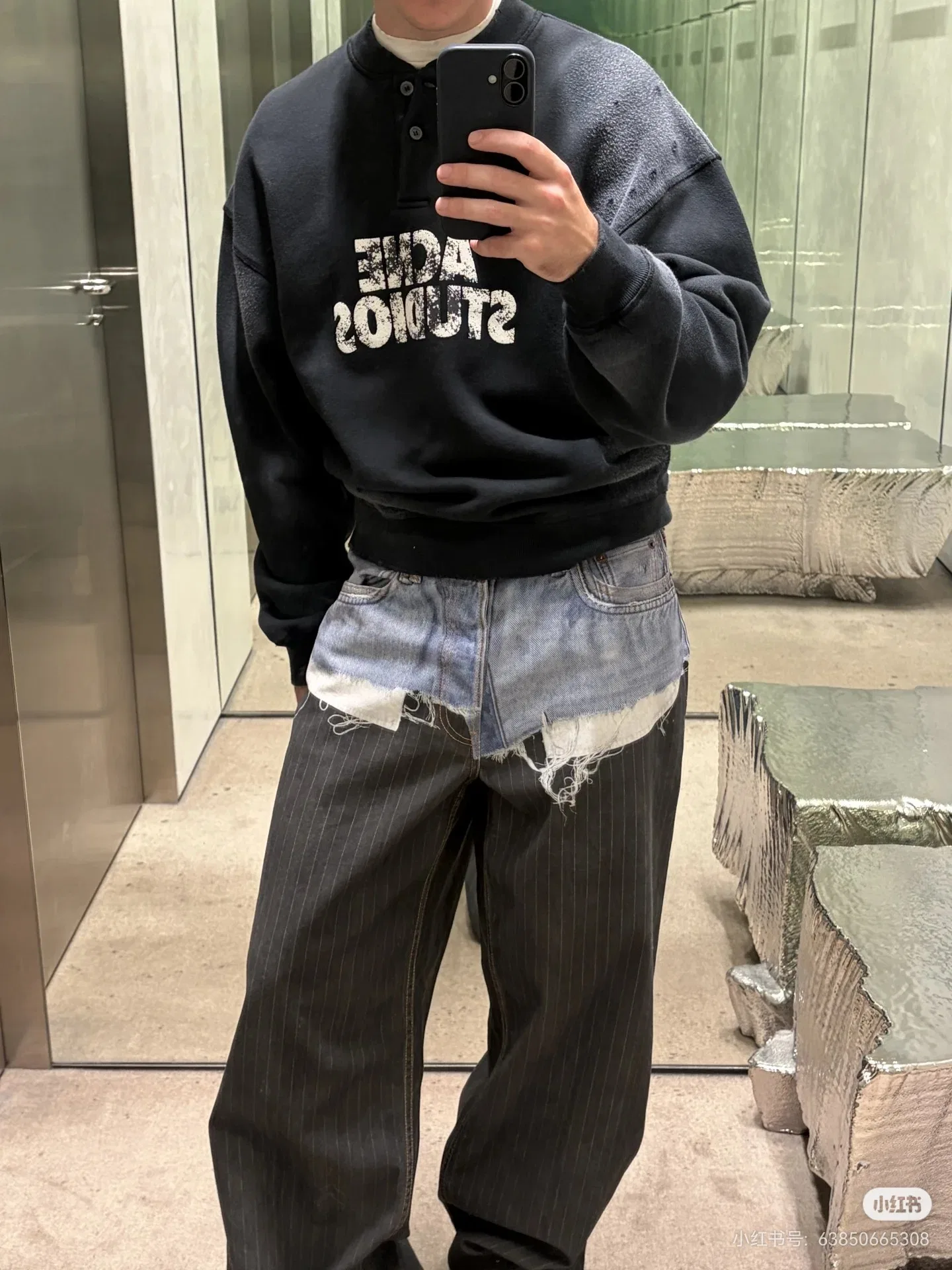 ACNE 27FW RVYVYXA 007 데님팬츠 16
