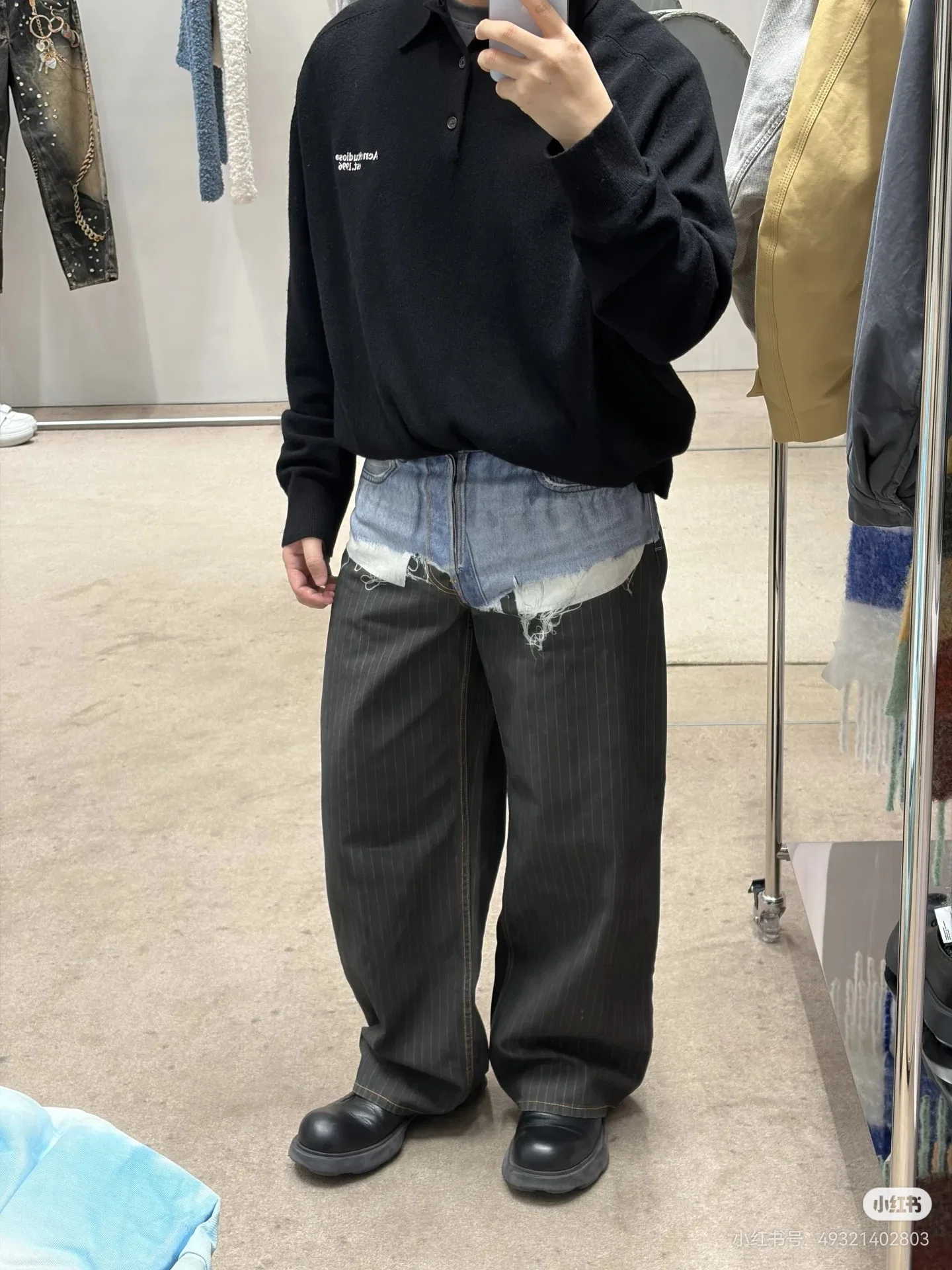 ACNE 27FW RVYVYXA 007 데님팬츠 27