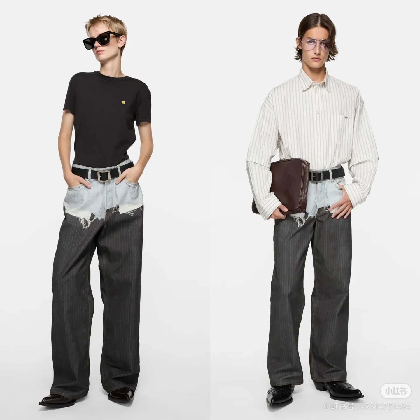 ACNE 27FW RVYVYXA 007 데님팬츠 32