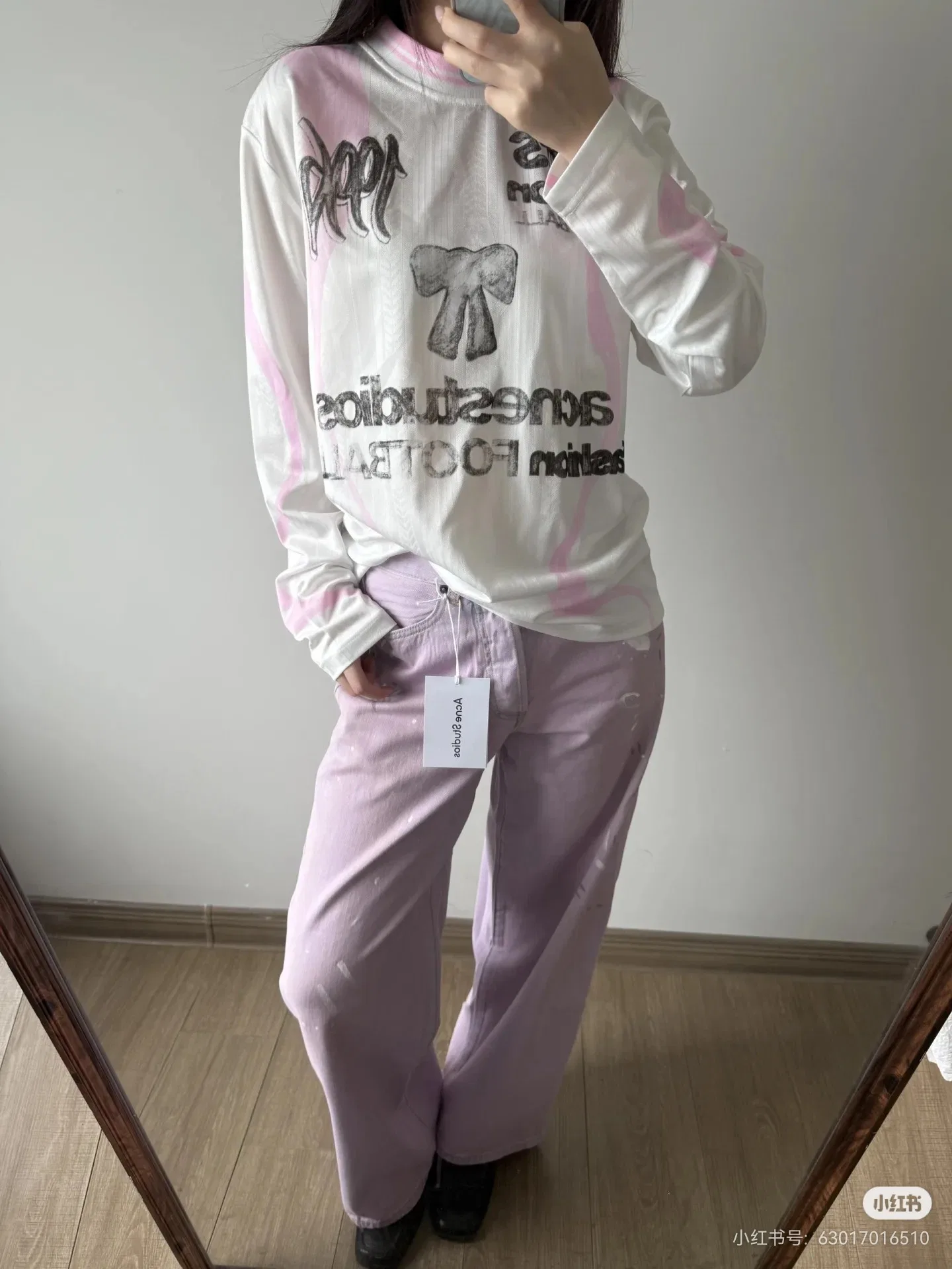 ACNE 27FW RVYVYXA 008 롱슬리브 37