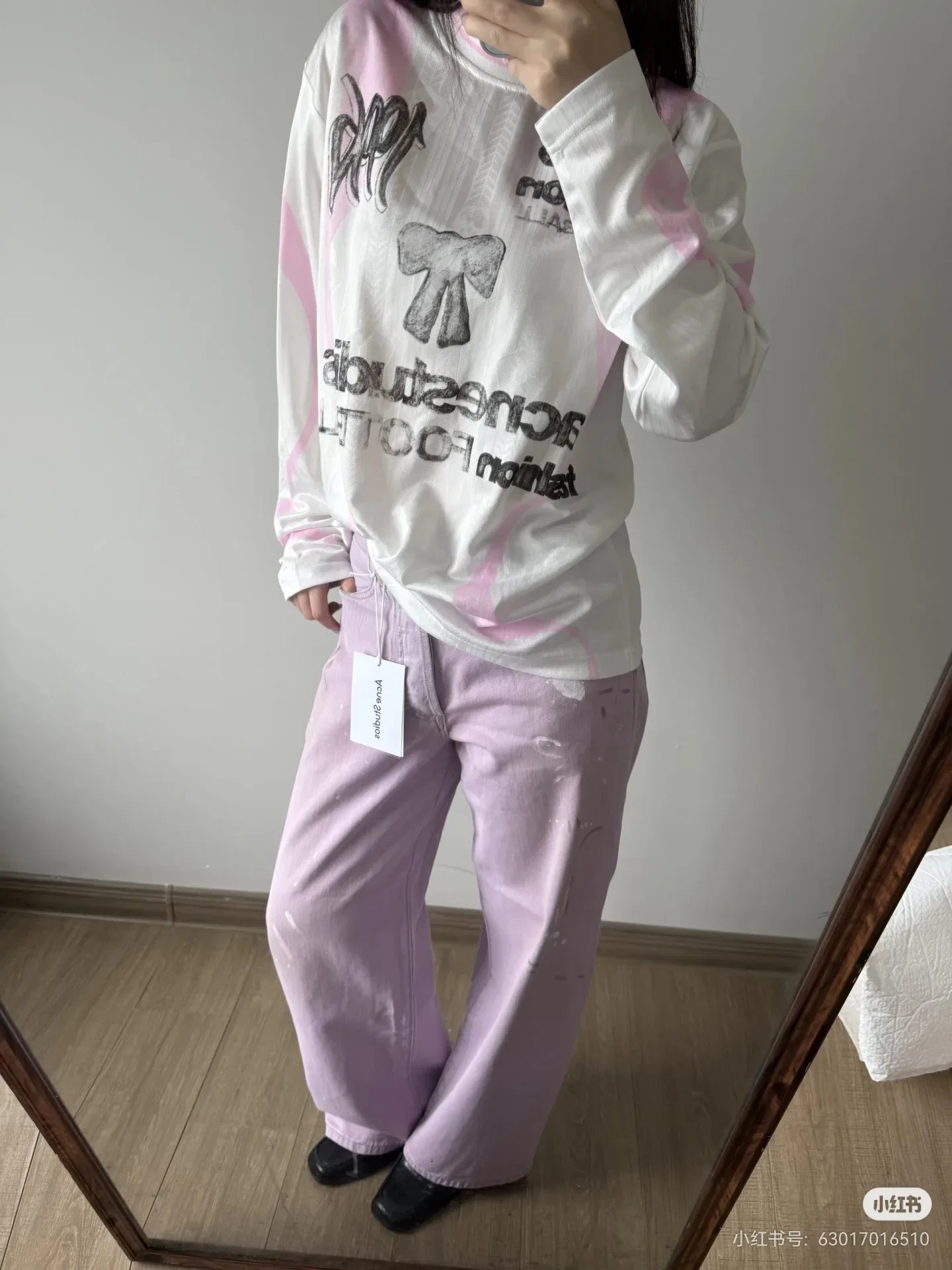 ACNE 27FW RVYVYXA 008 롱슬리브 38