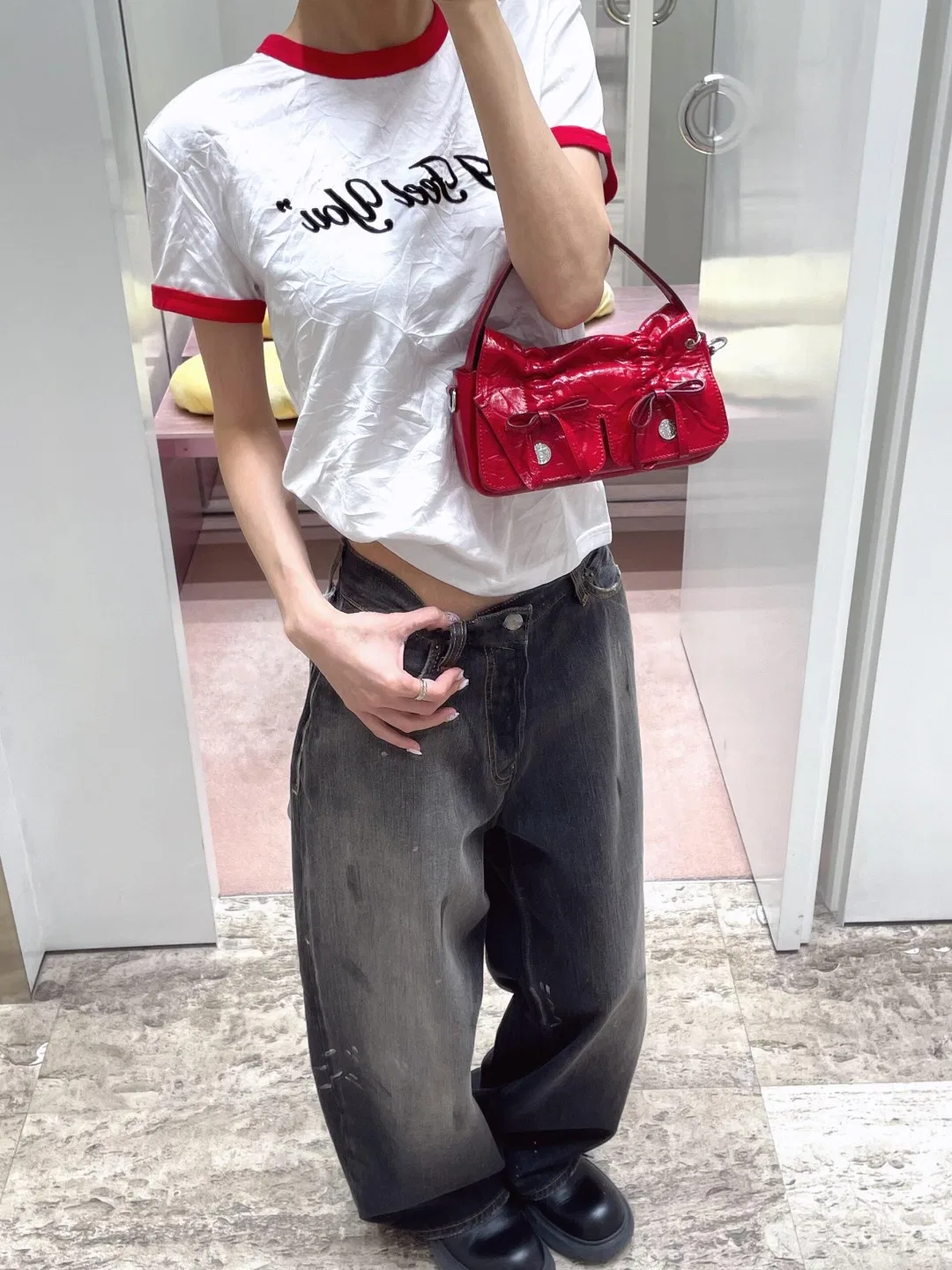ACNE 27FW VYNUMFZ 011 반팔티셔츠 11