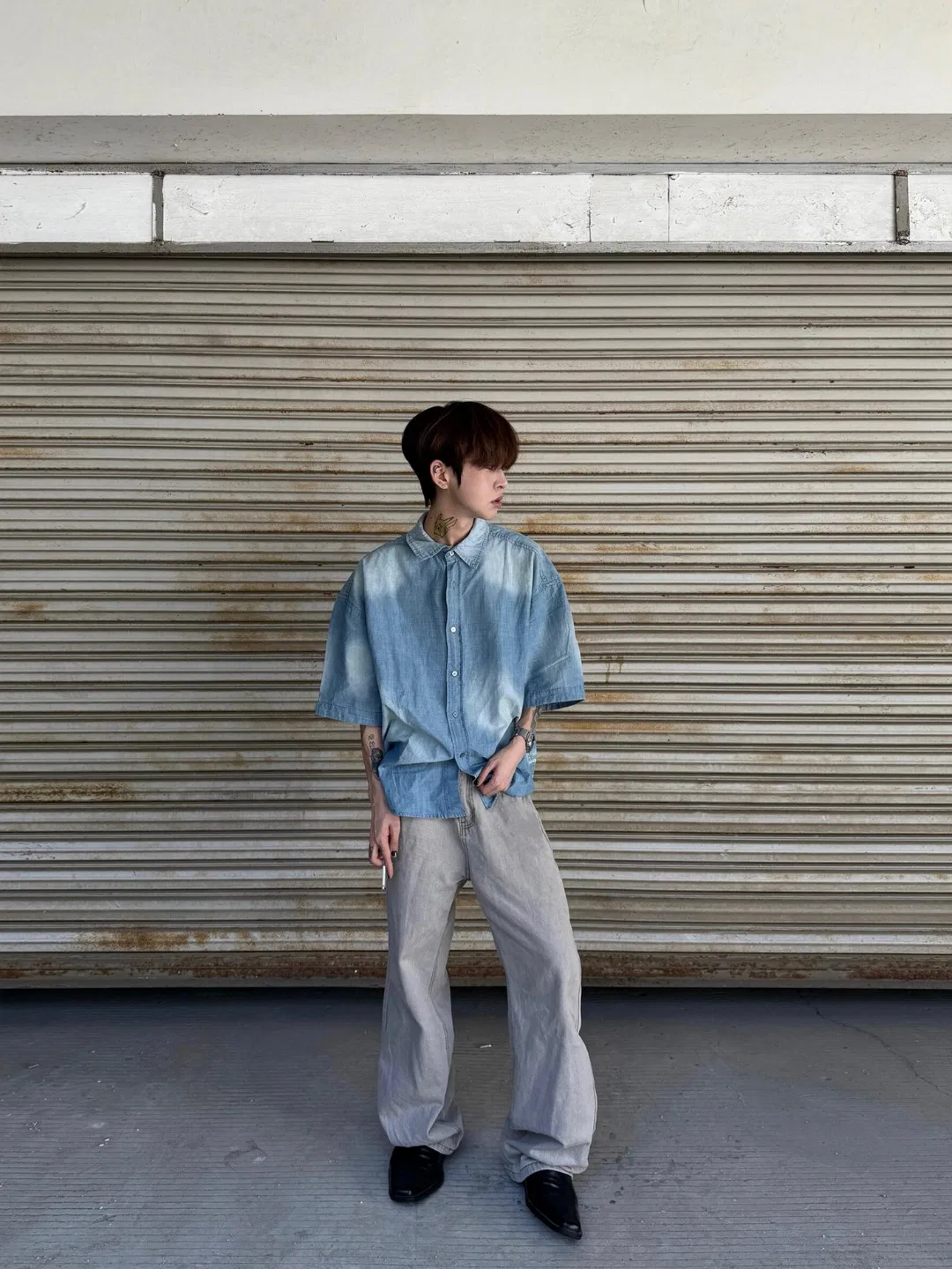 ACNE 27FW YHLNMXZ 003 반팔셔츠 7