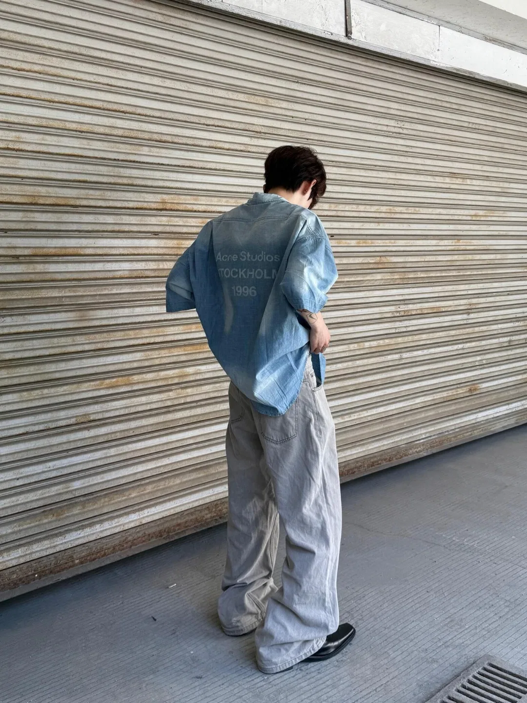 ACNE 27FW YHLNMXZ 003 반팔셔츠 8
